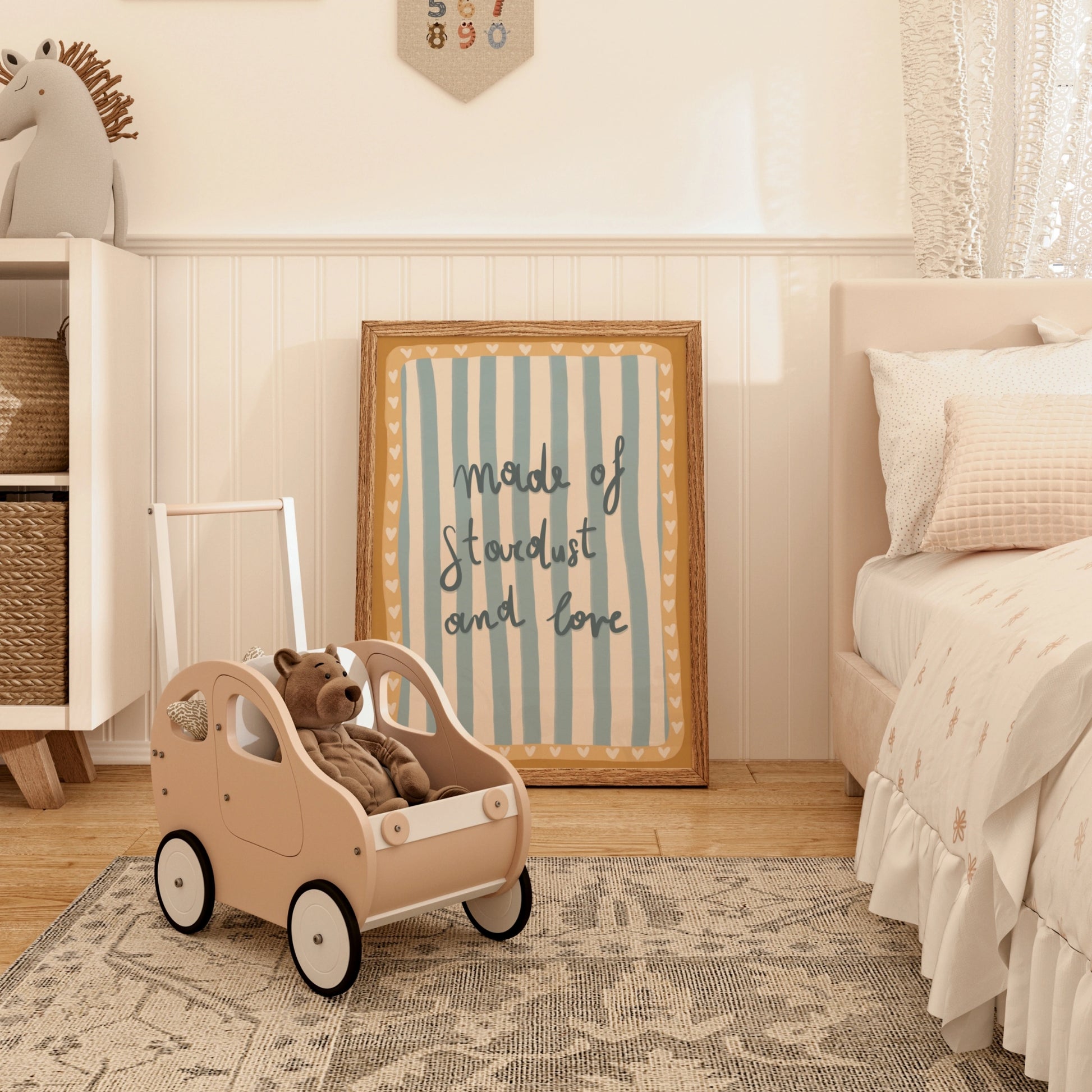 Neutral Baby Room Wall Art