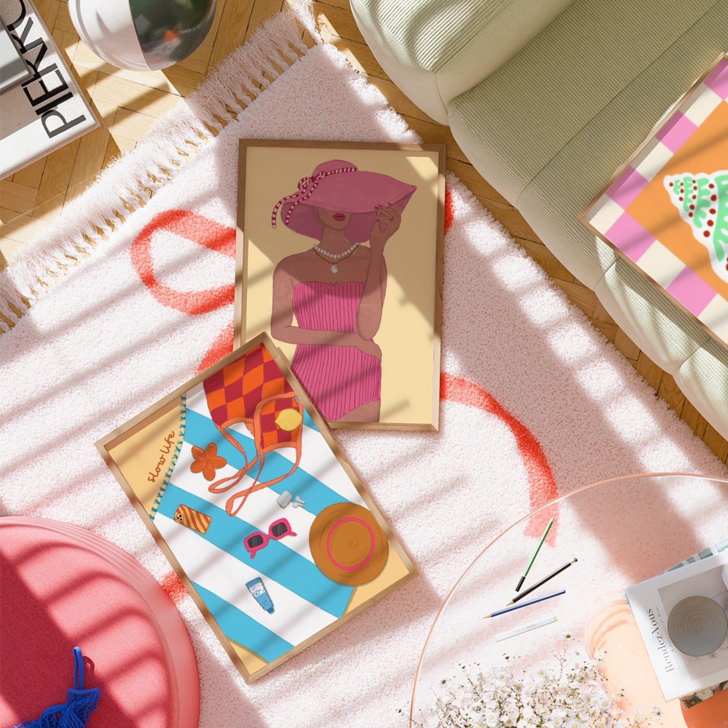 Maximalist Coastal Posters