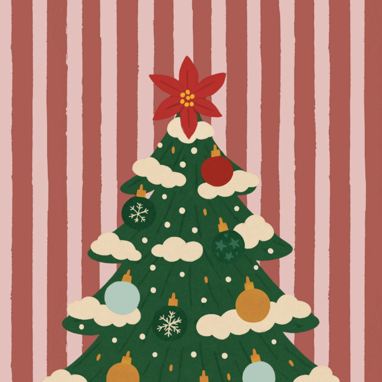 Christmas Tree Print