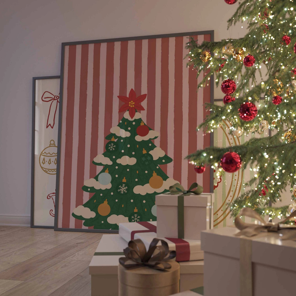 Christmas Tree Print