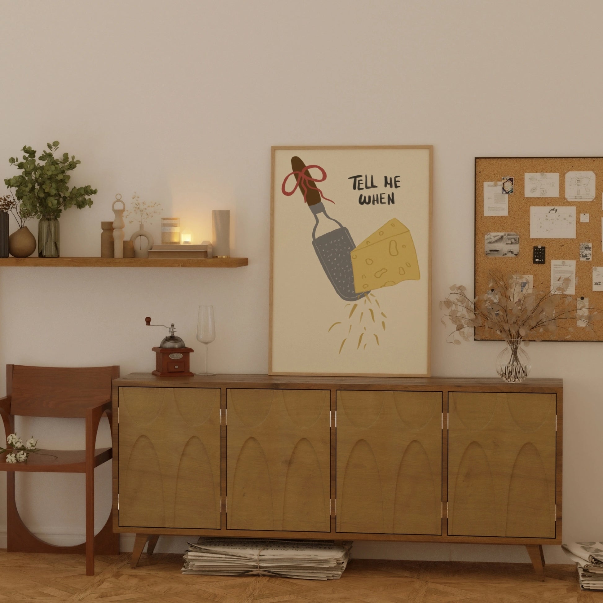 Fun Modern Cooking Print