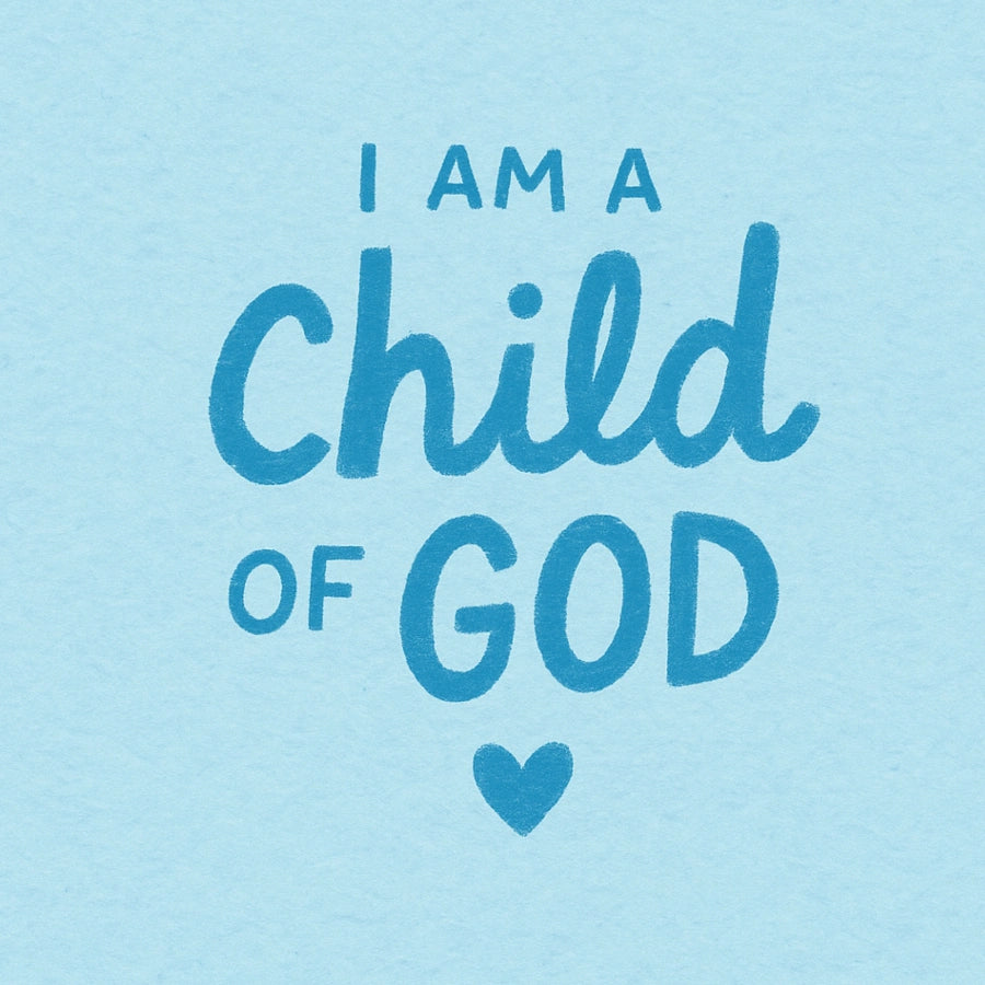 I Am a Child of God Wall Art – Bible Verse Wall Decor
