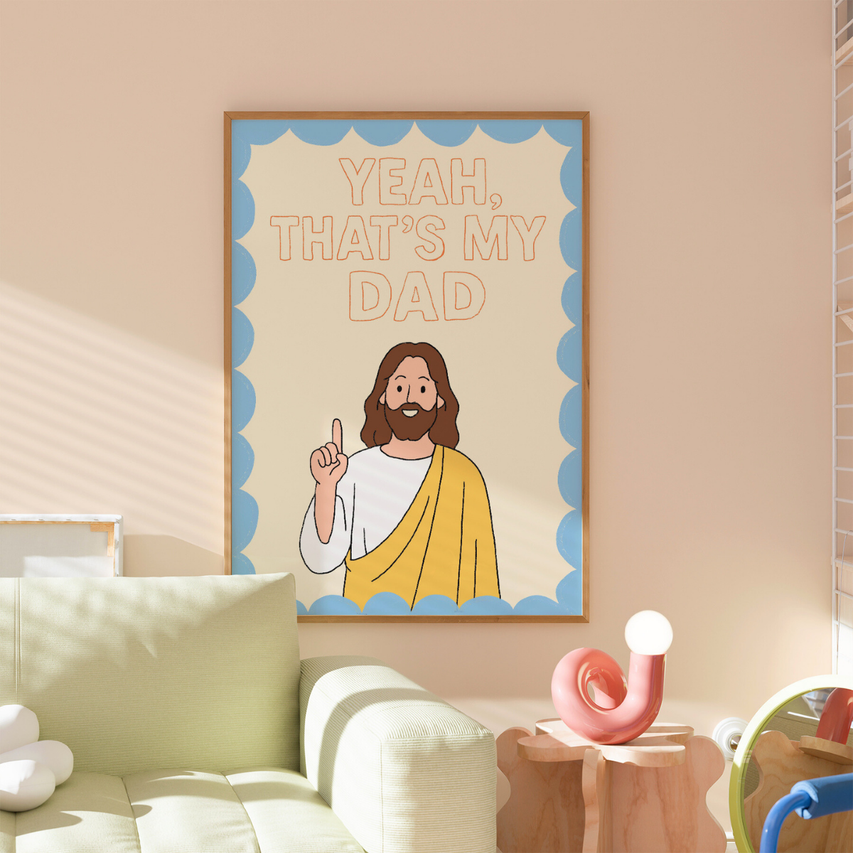 That’s My Dad – Funny Christian Wall Art