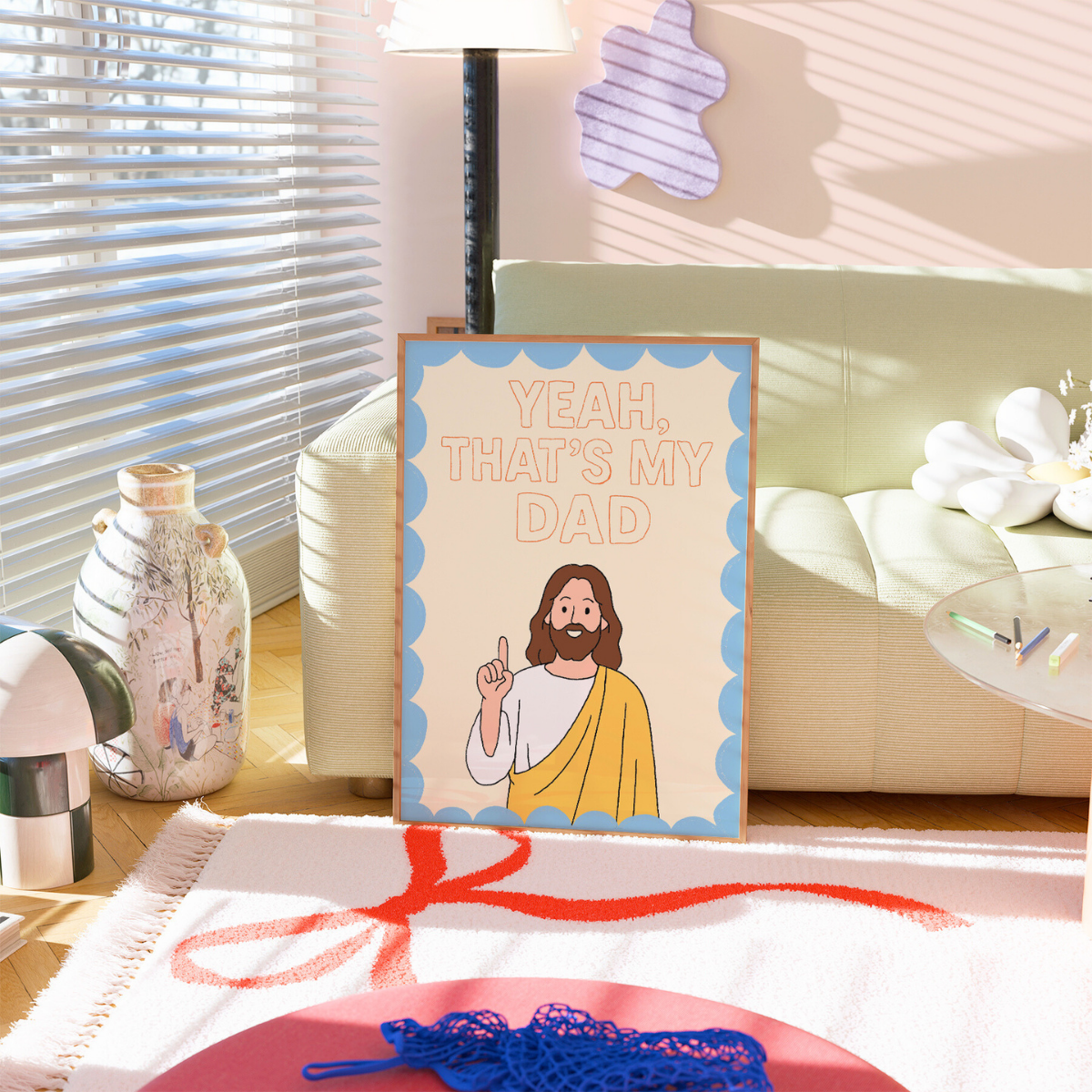 That’s My Dad – Funny Christian Wall Art