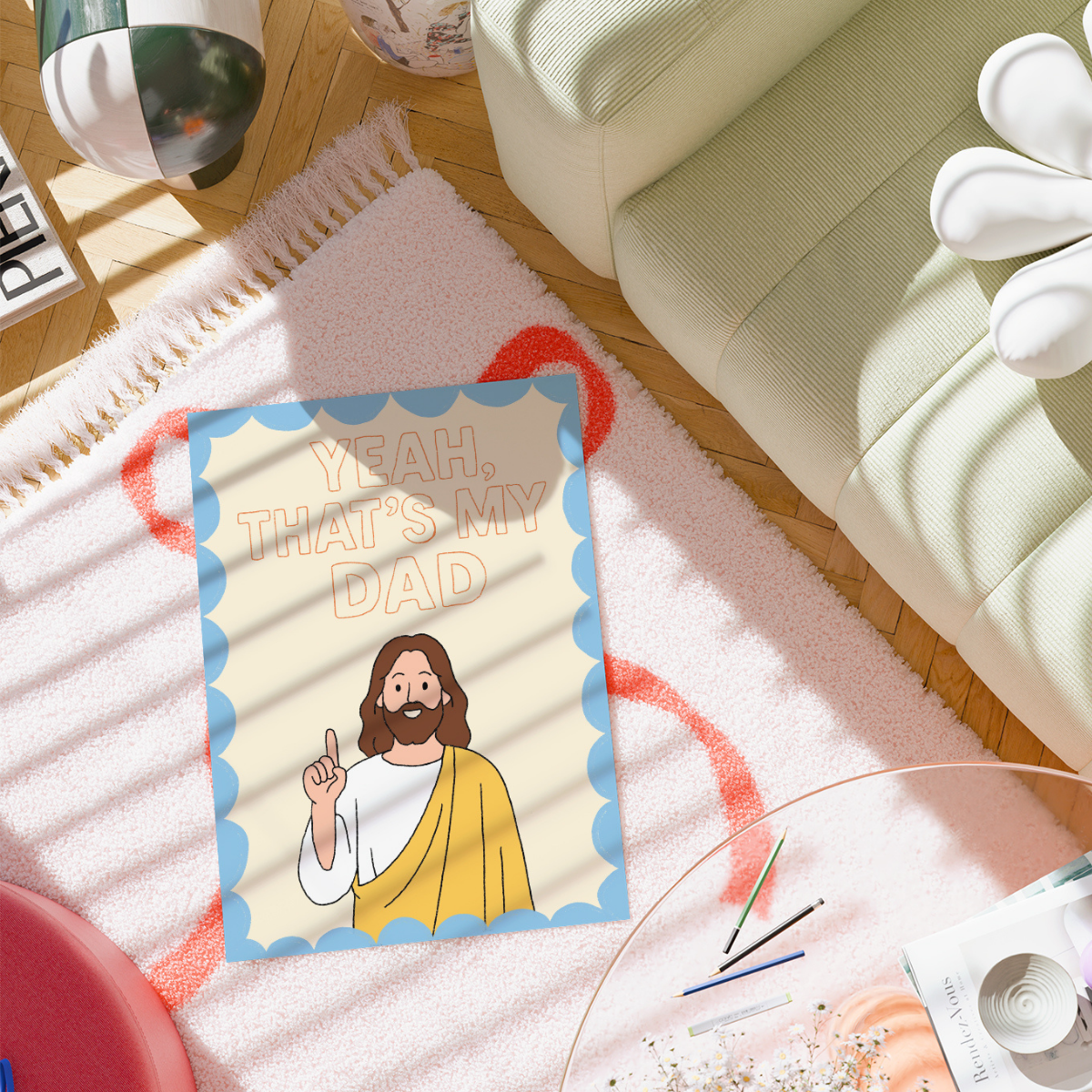 That’s My Dad – Funny Christian Wall Art