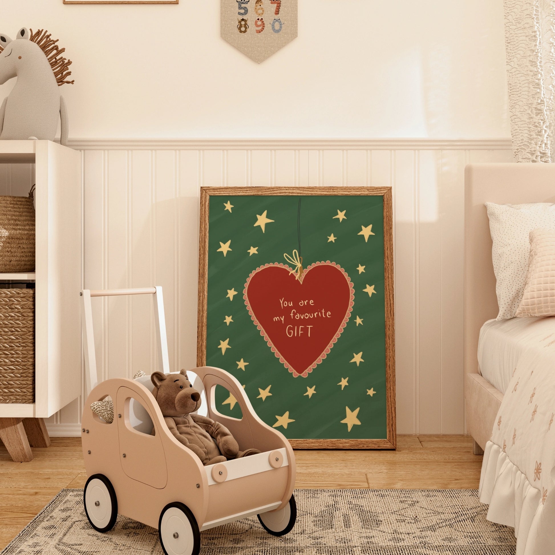 Heart Ornament Print