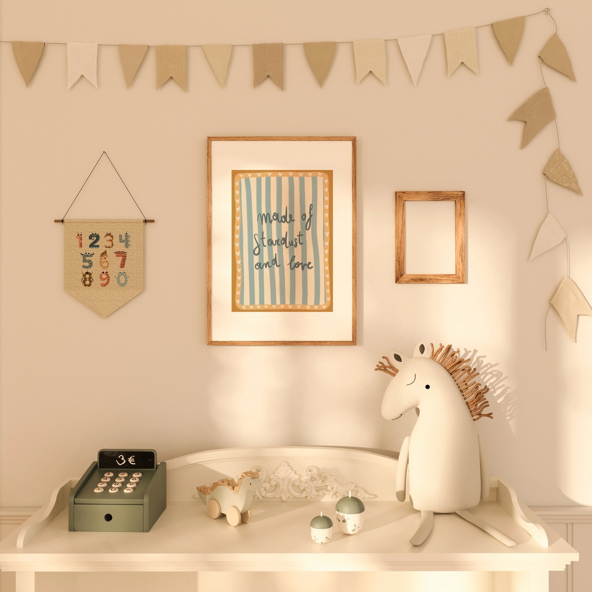 Neutral Baby Room Wall Art