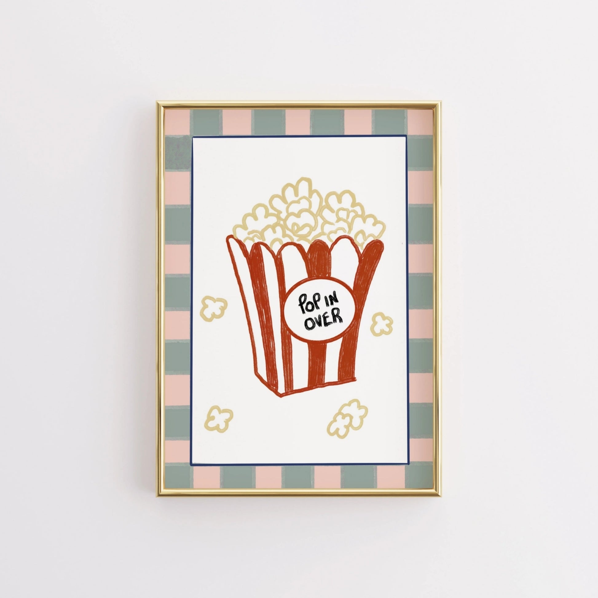 Popcorn Kitchen Wall Art