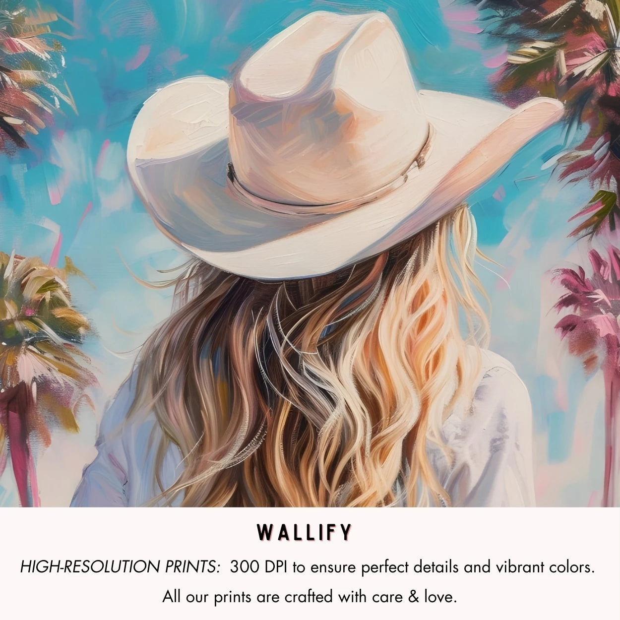 Maximalist Cowgirl, over 220 prints