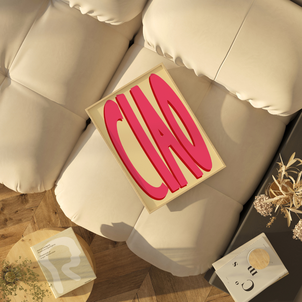 Ciao Wall Art – Auffälliges italienisches Poster