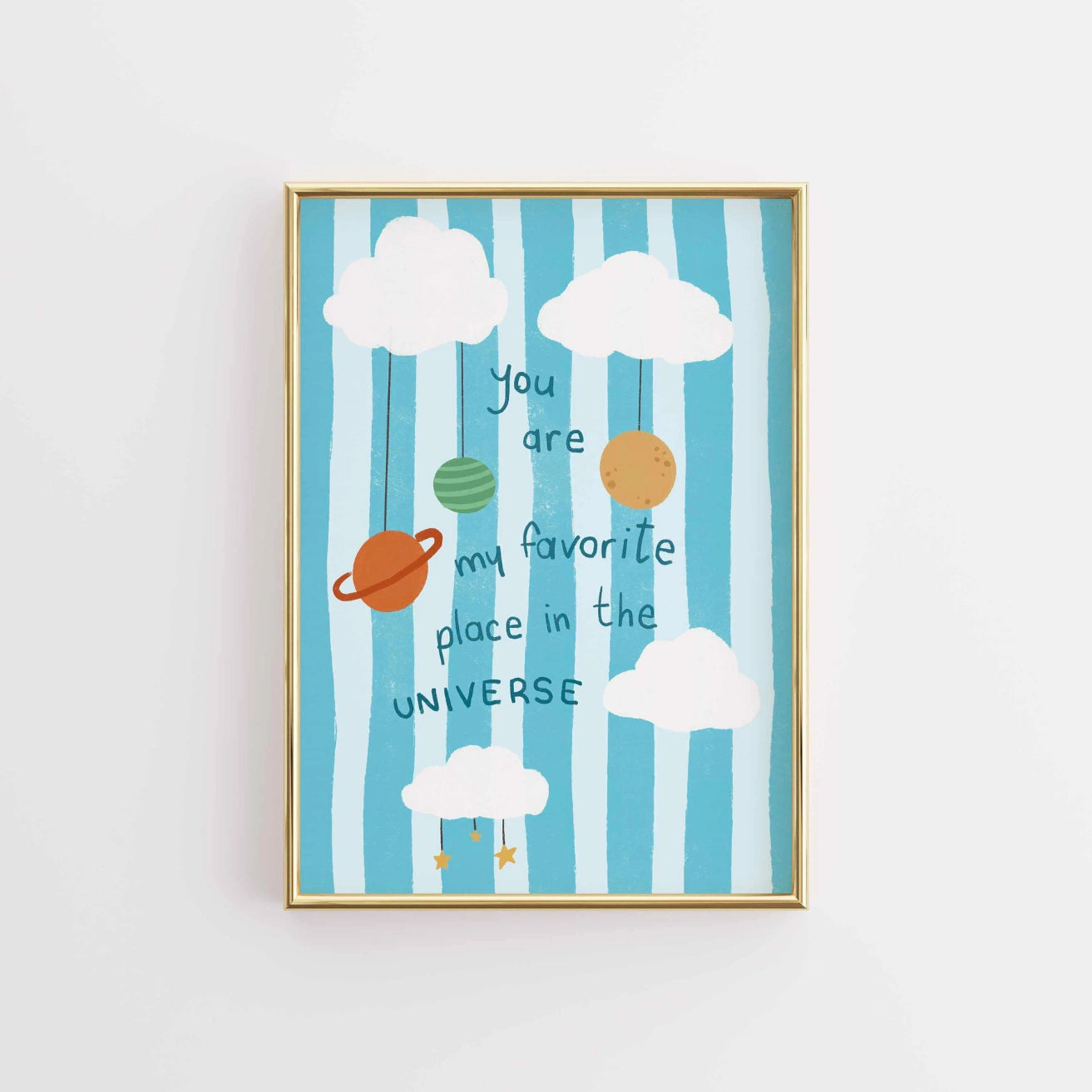 Space Quote Wall Art