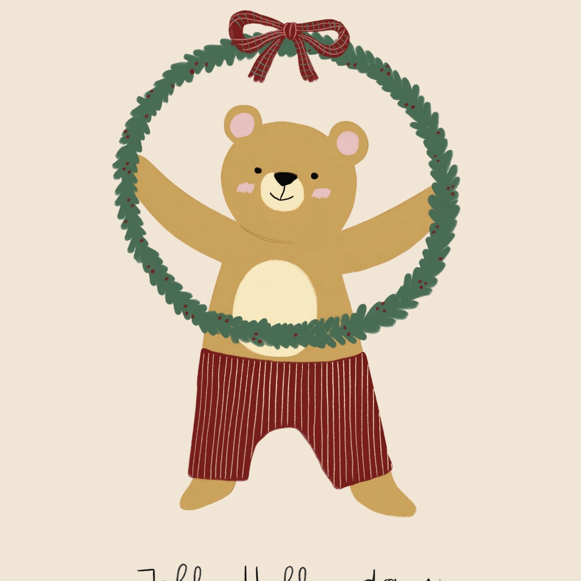 Cute Holiday Nursery Wall Art