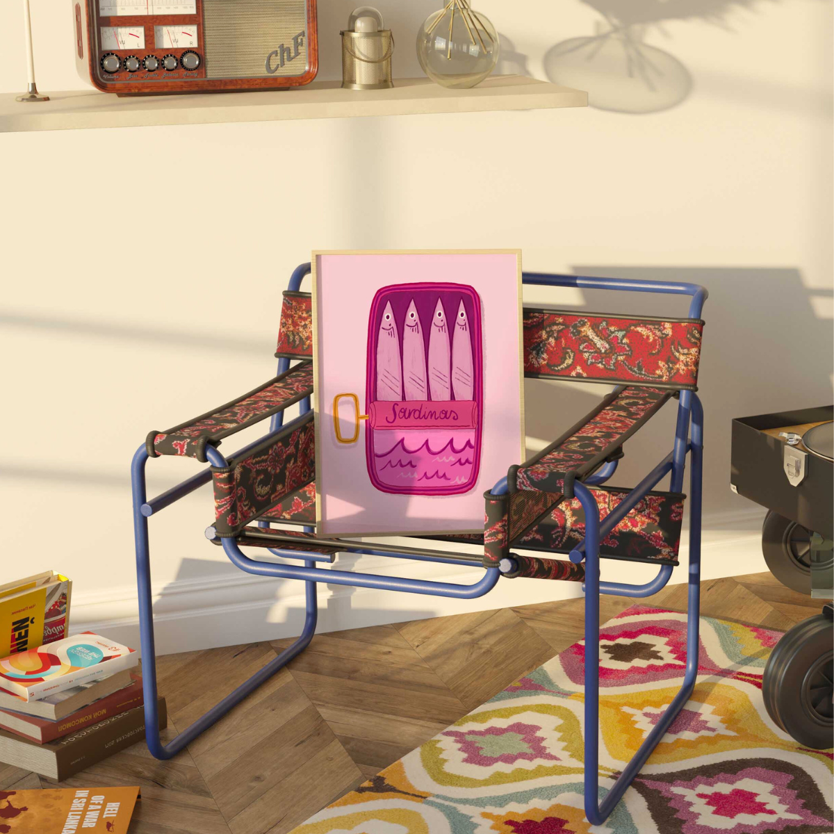 Sardine Wall Art – Quirky Kitchen Print