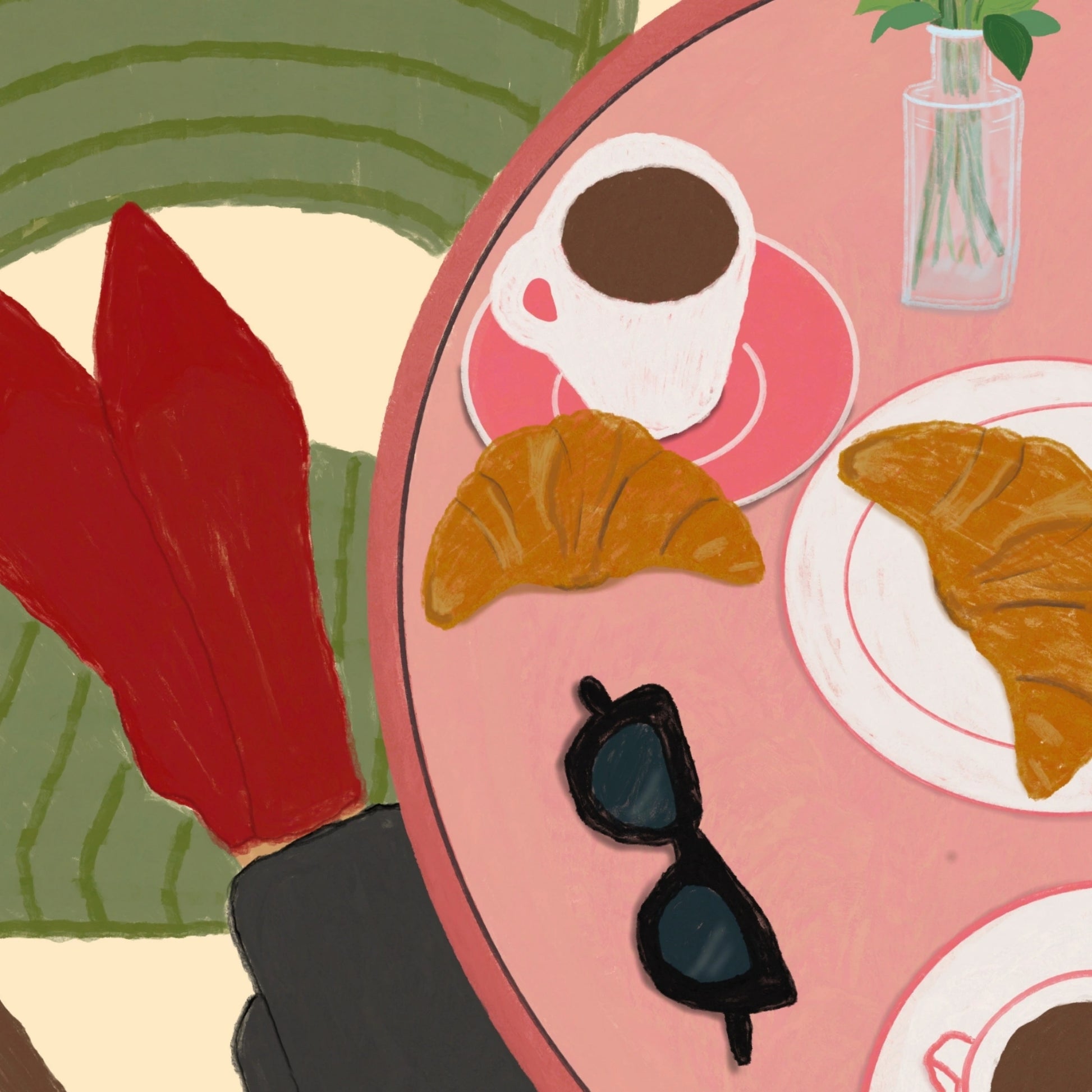 Italienisches Wandbild für den Esstisch – Pasta-Wein-Küchenmotiv