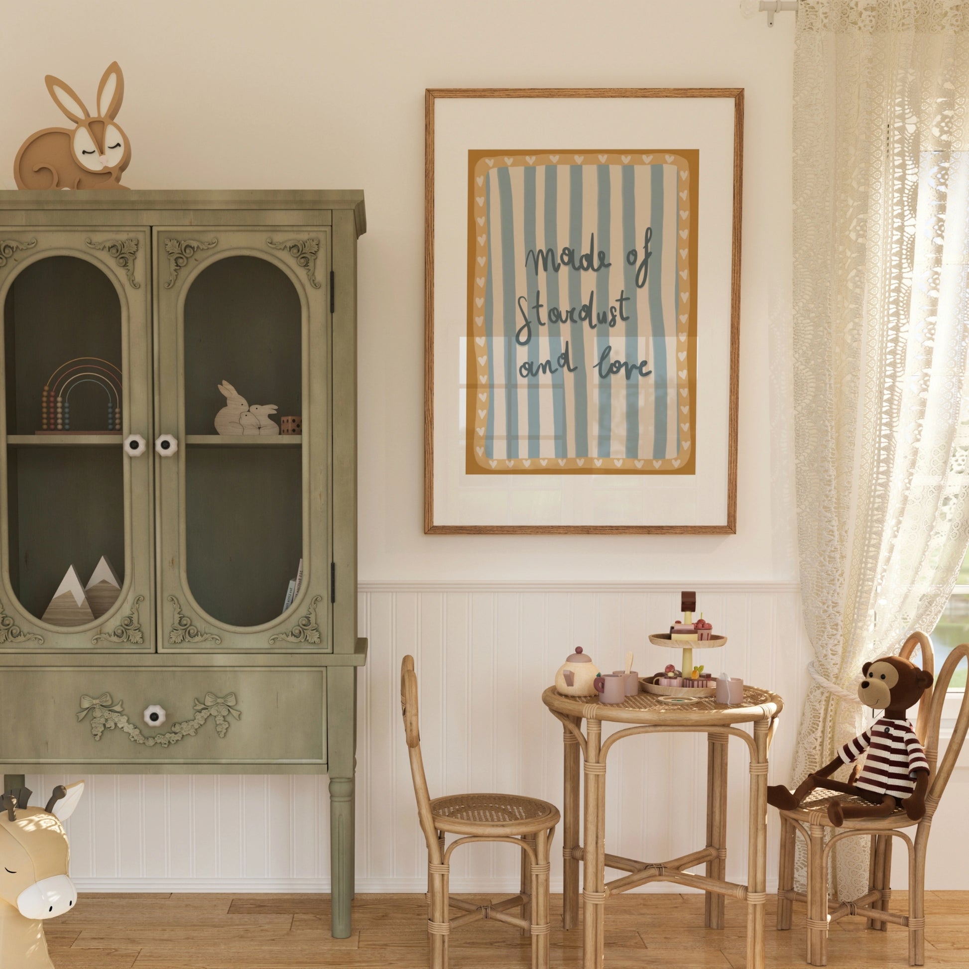 Neutral Baby Room Wall Art