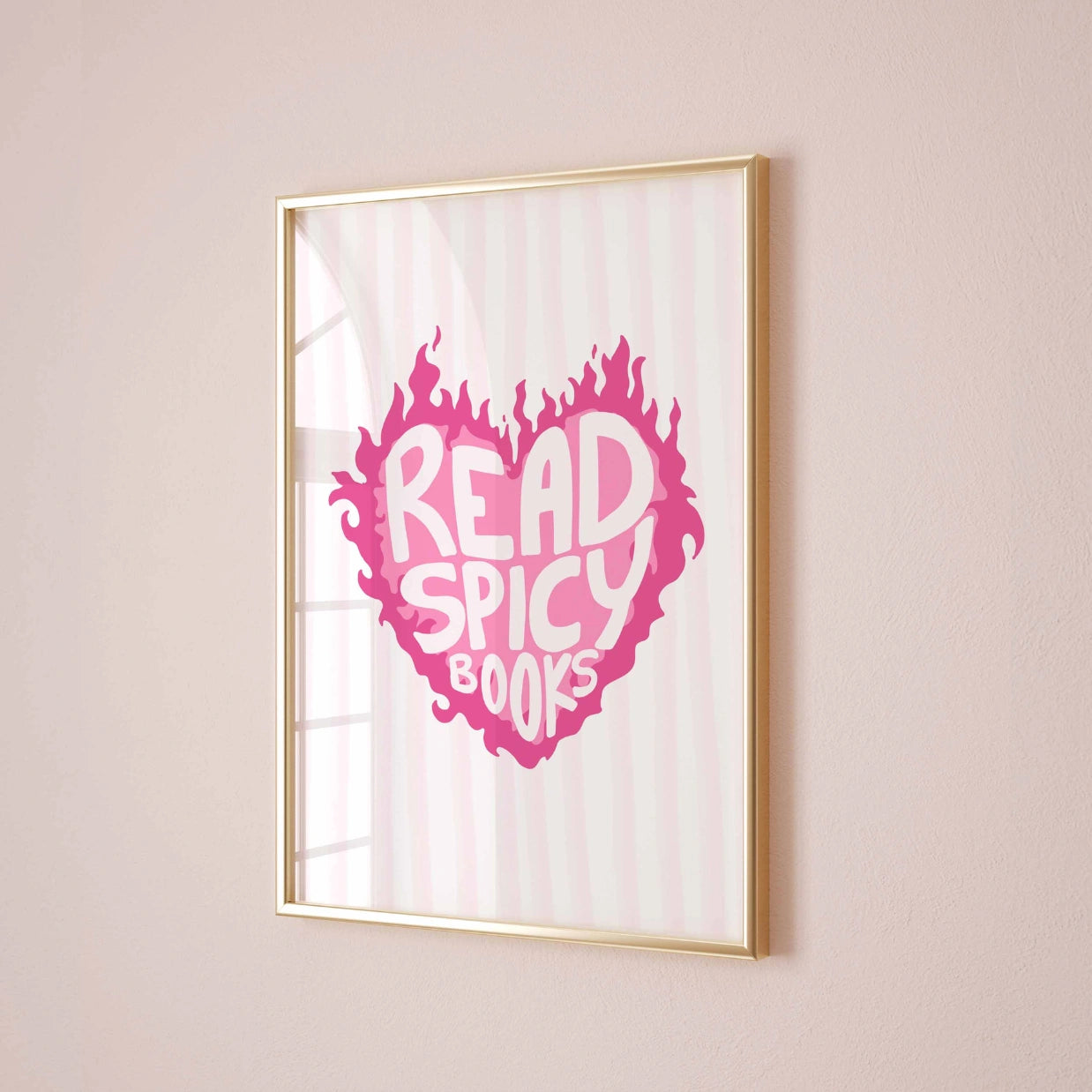 Leggi libri piccanti - Stampa rosa libresca