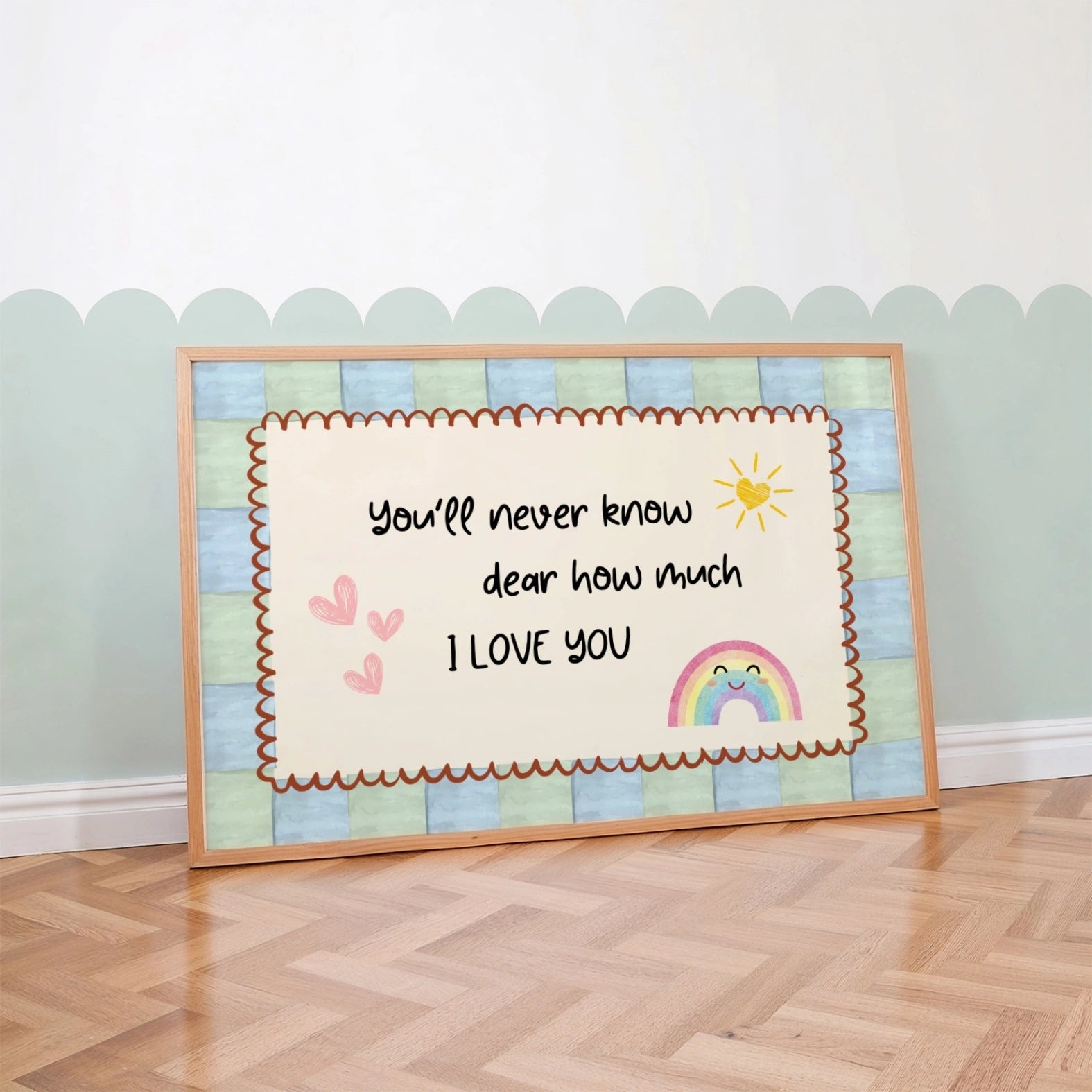 Cute Rainbow Wall Art