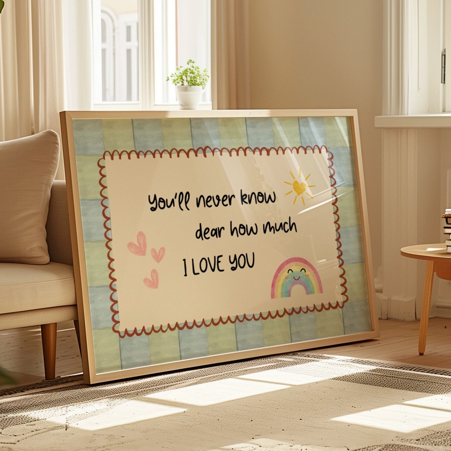 Cute Rainbow Wall Art