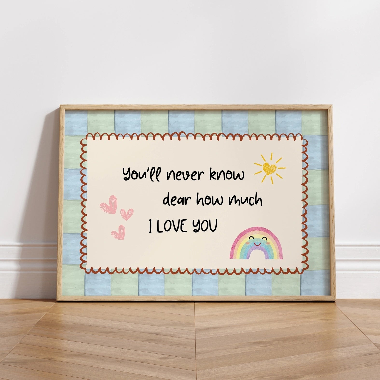 Cute Rainbow Wall Art