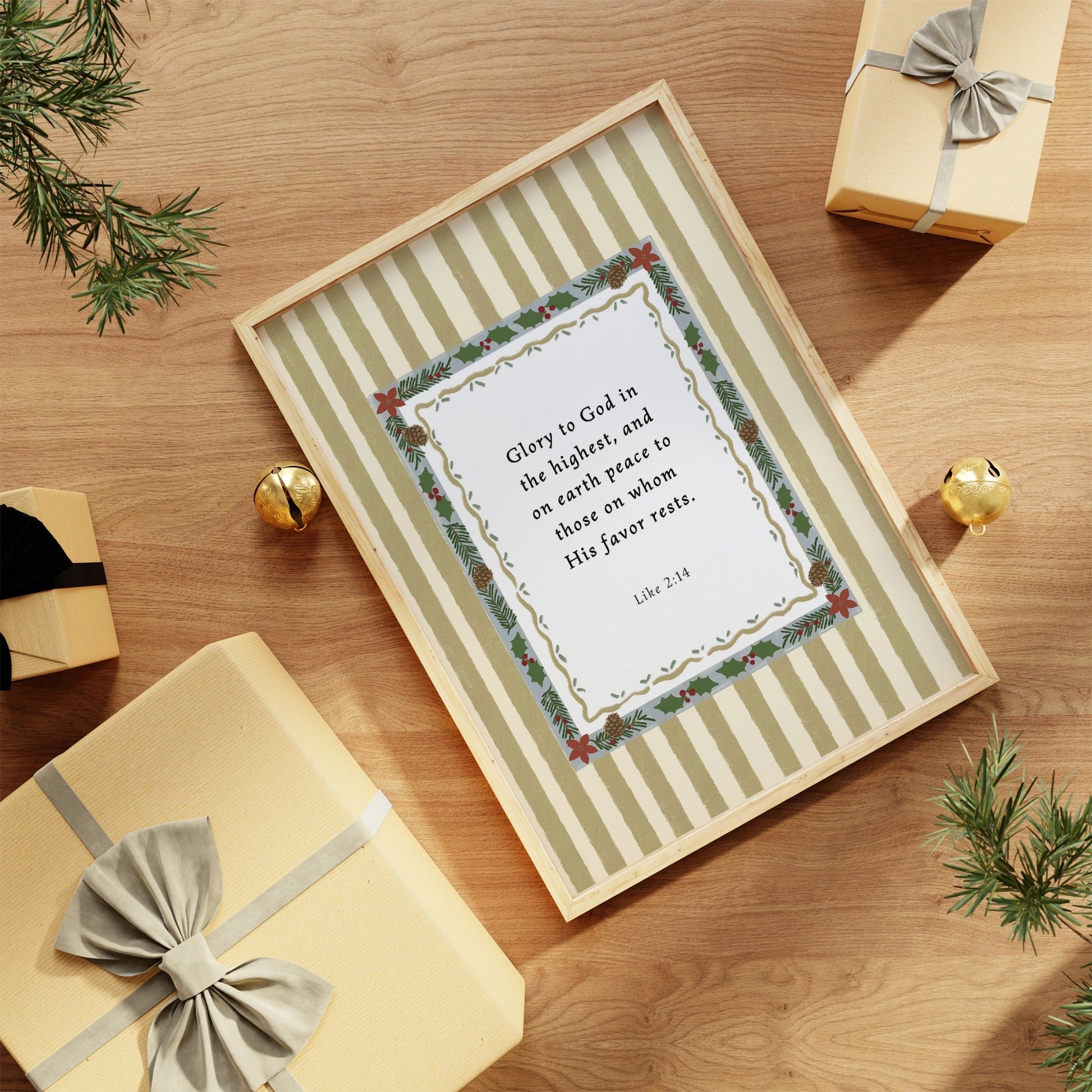 Glory to God in the Highest Christmas Print