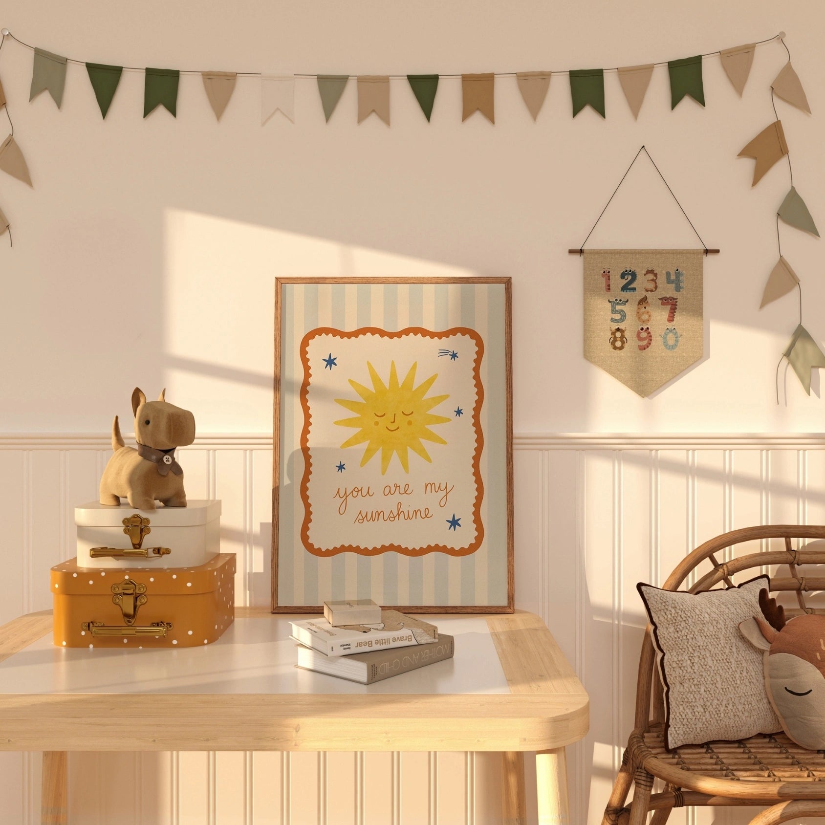 Vintage Sun Wall Art