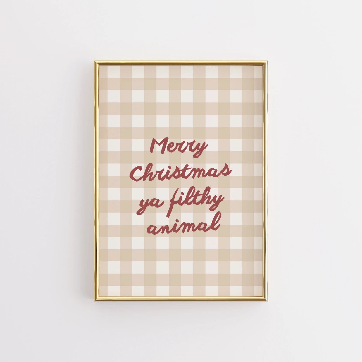 Weihnachts-Wandkunst