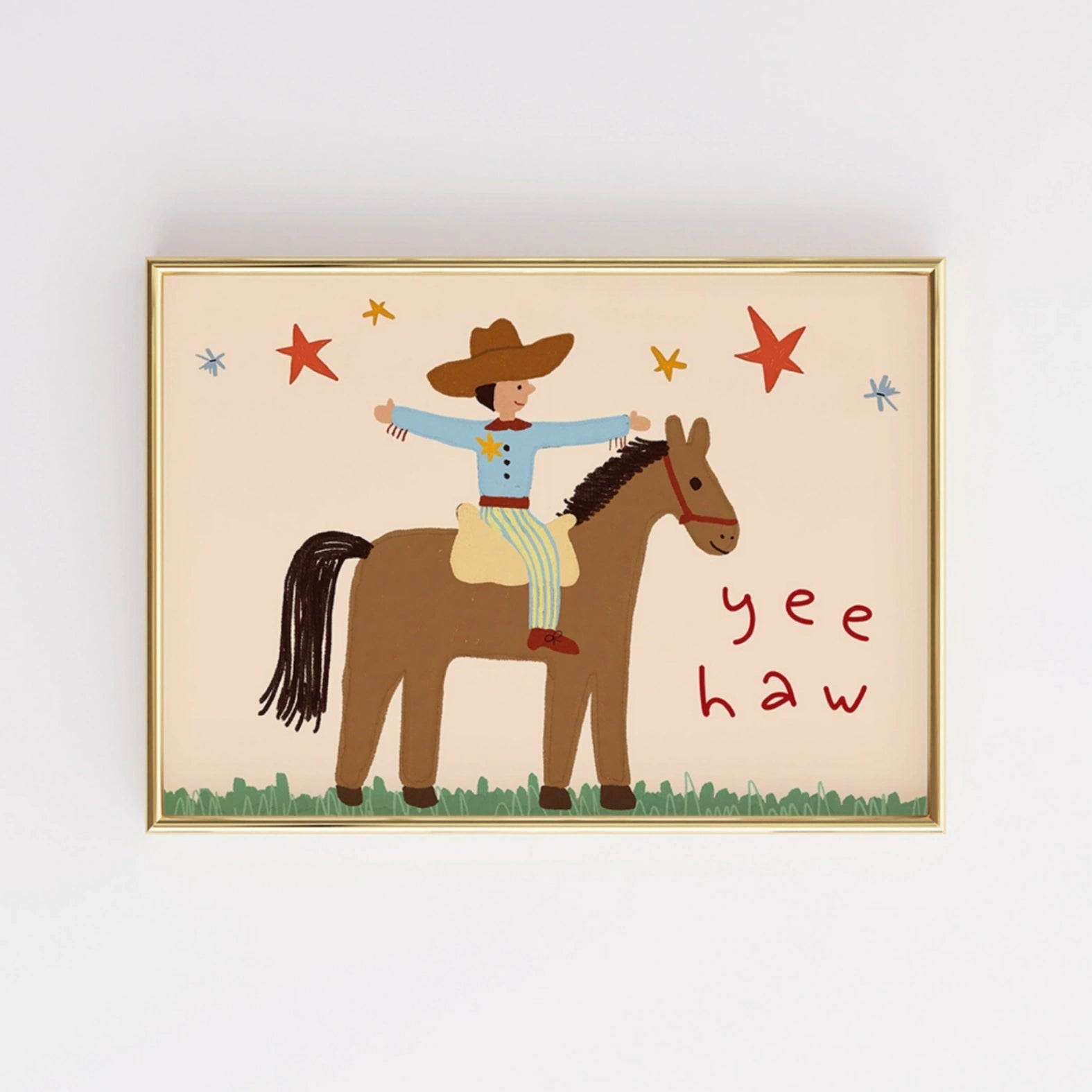 Western Kids Wall Art