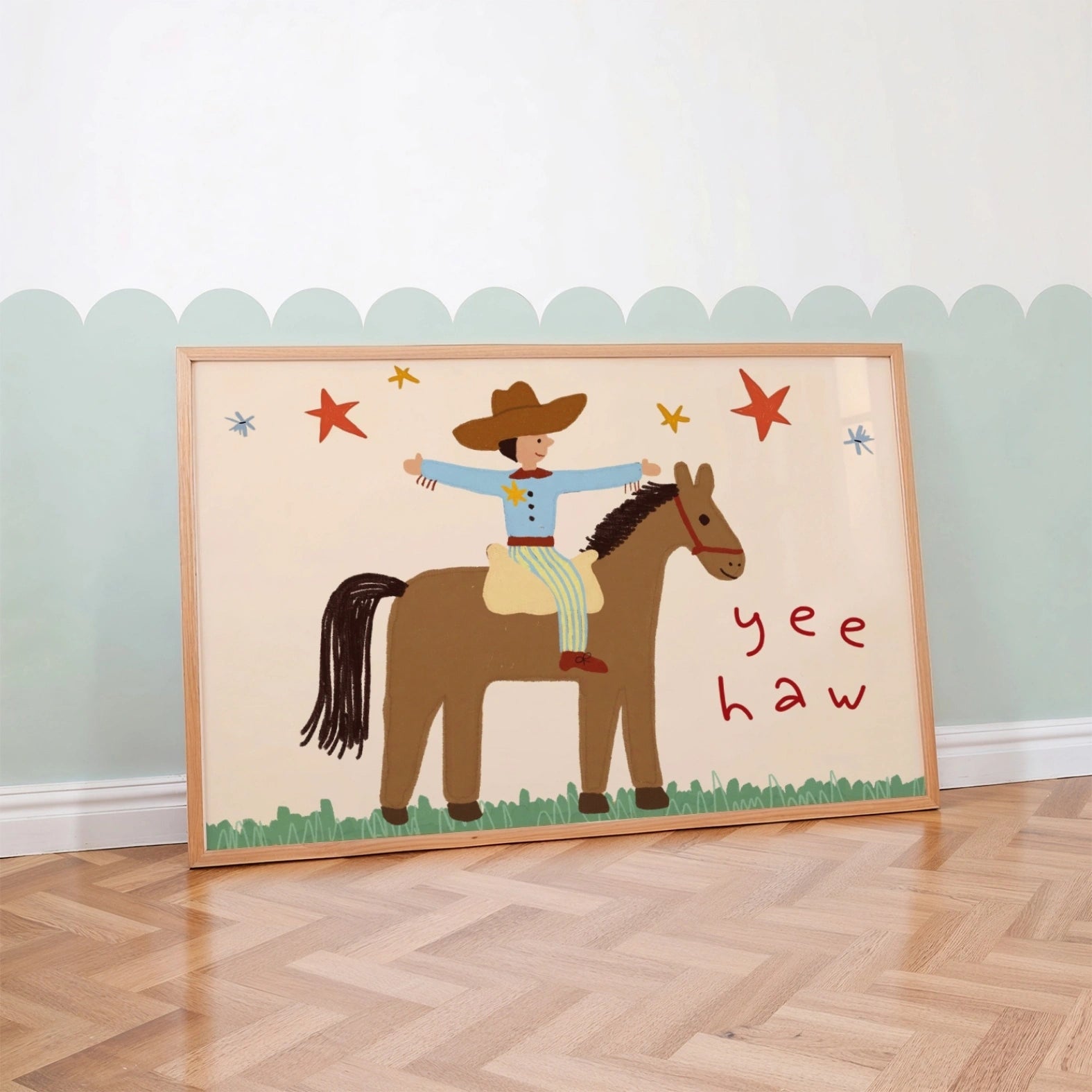 Western Kids Wall Art