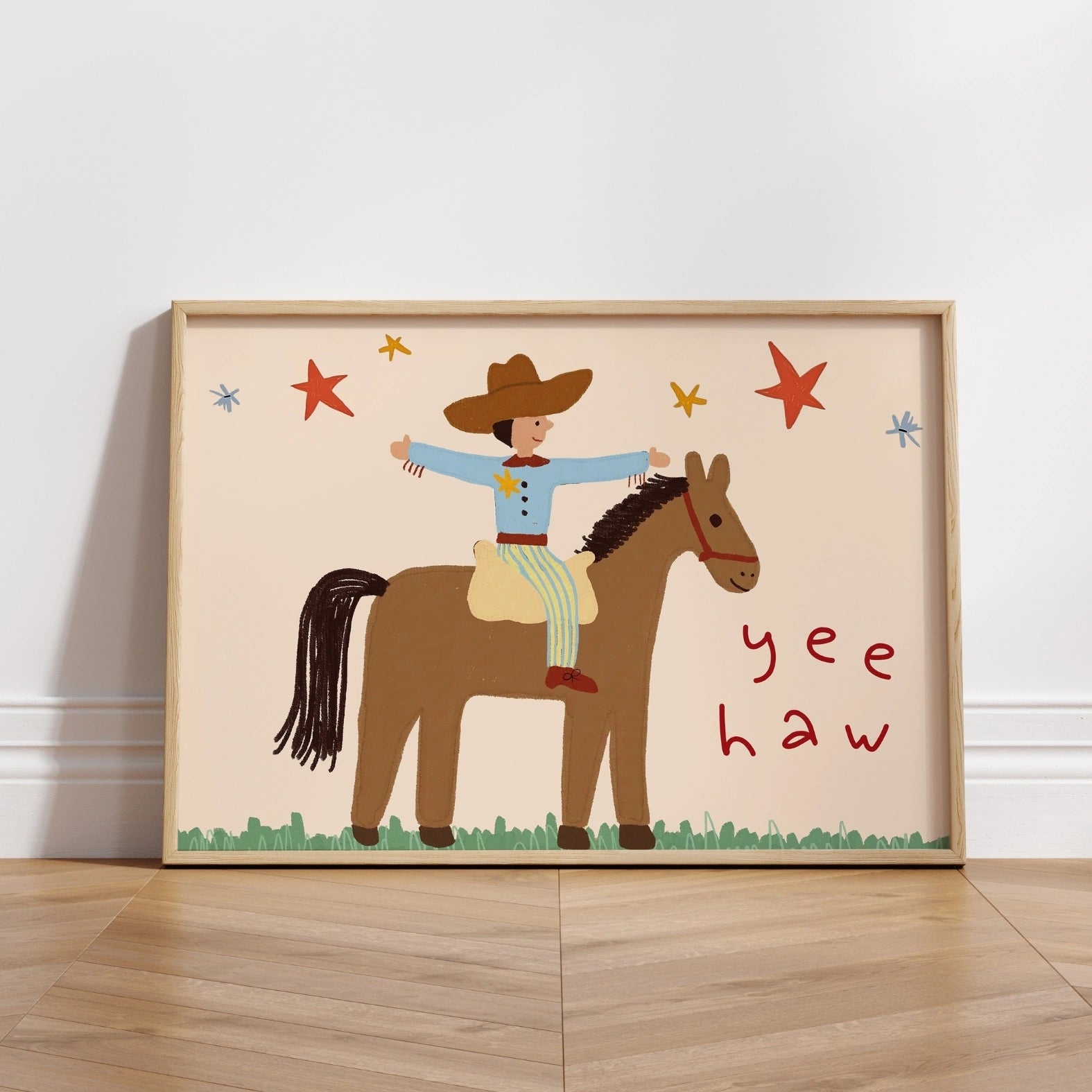 Western Kids Wall Art