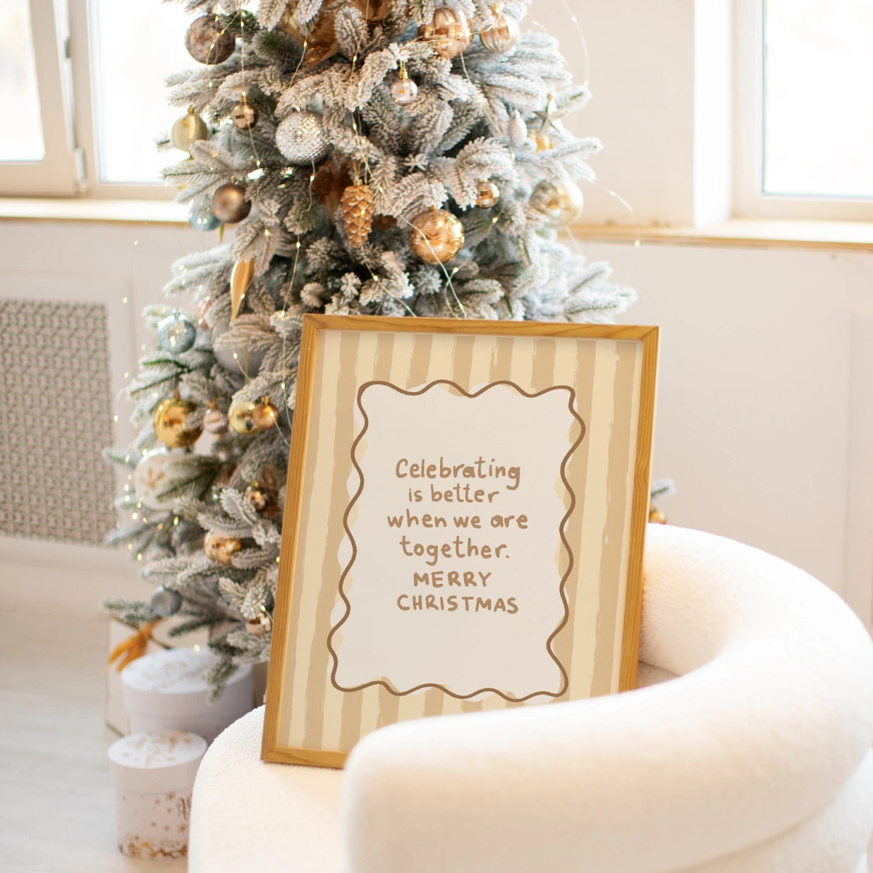 Cozy Holiday Quote Print
