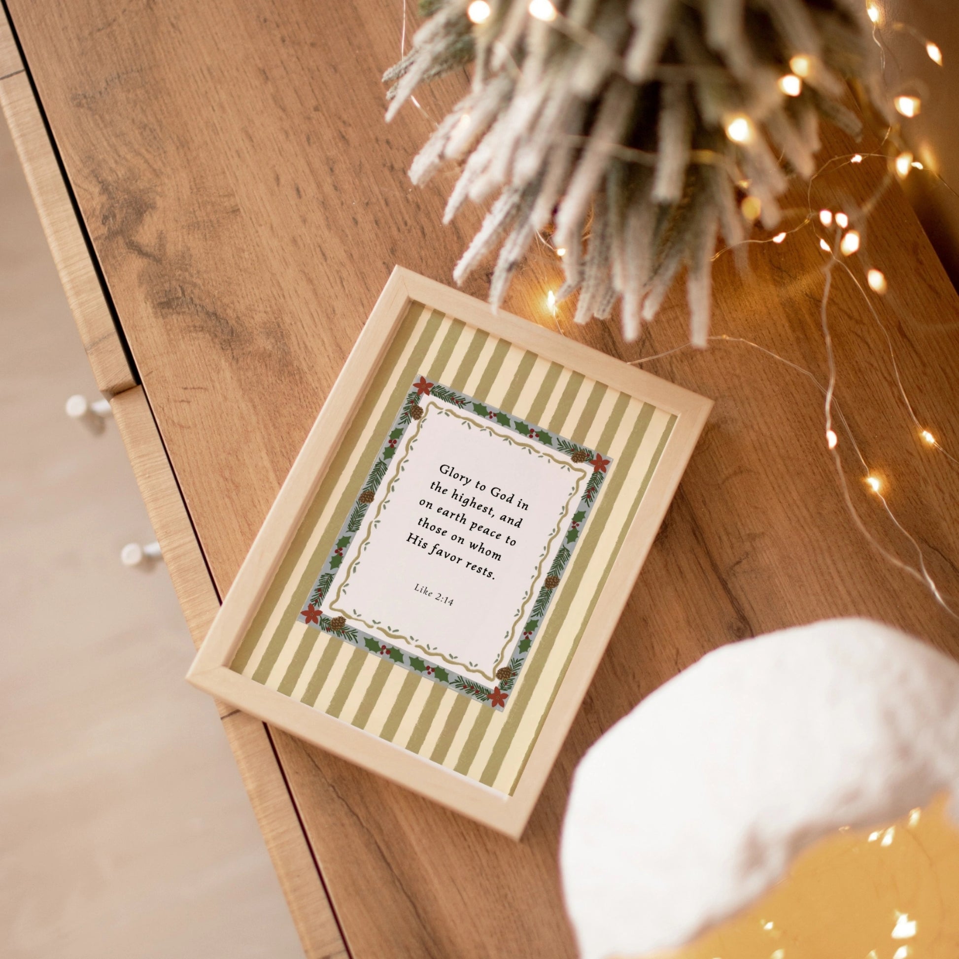 Glory to God in the Highest Christmas Print