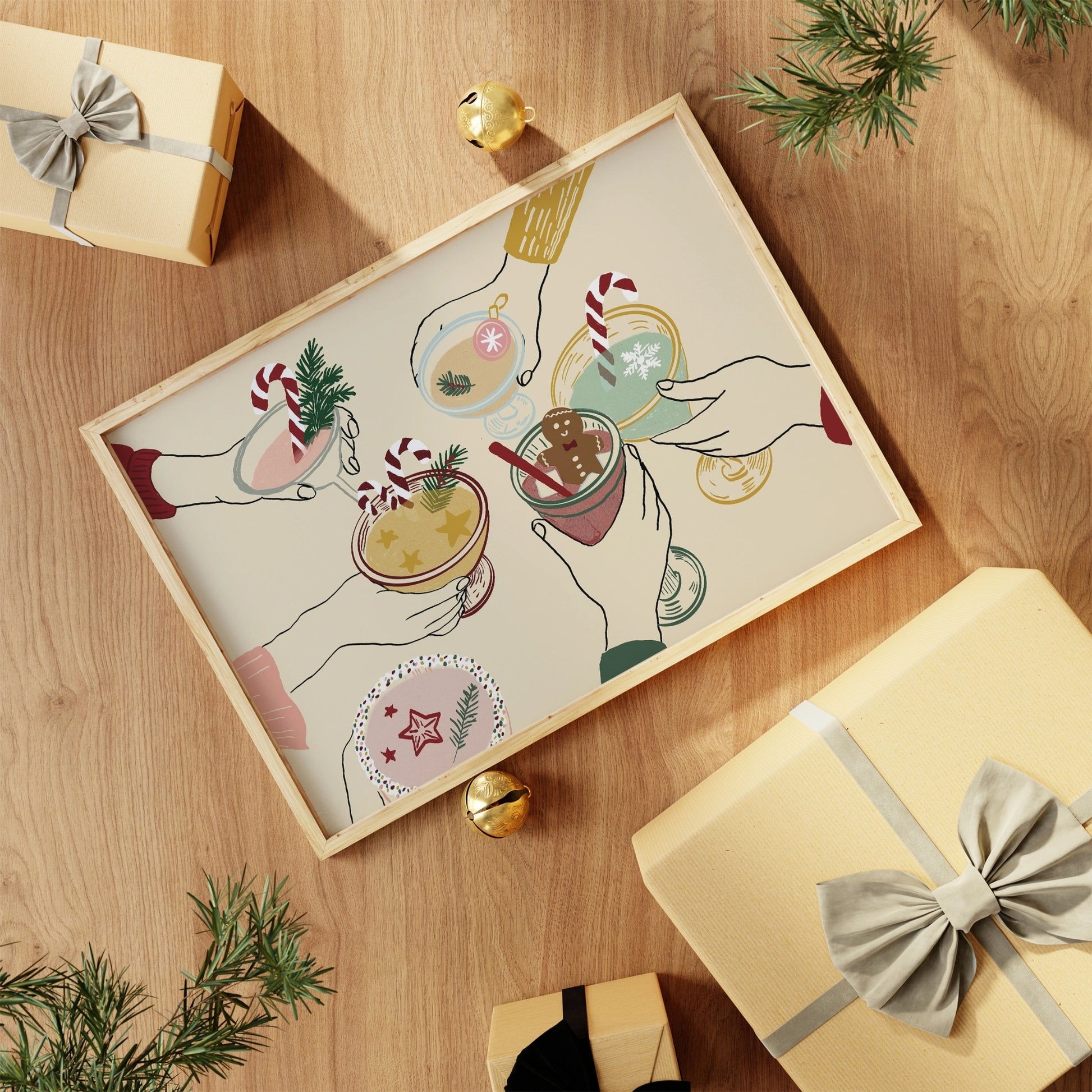 Christmas Cocktail Print