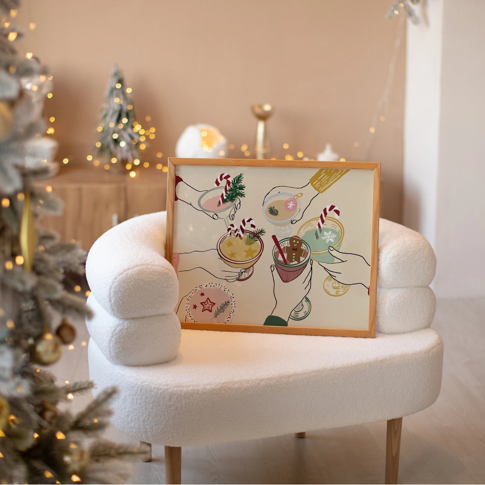 Christmas Cocktail Print