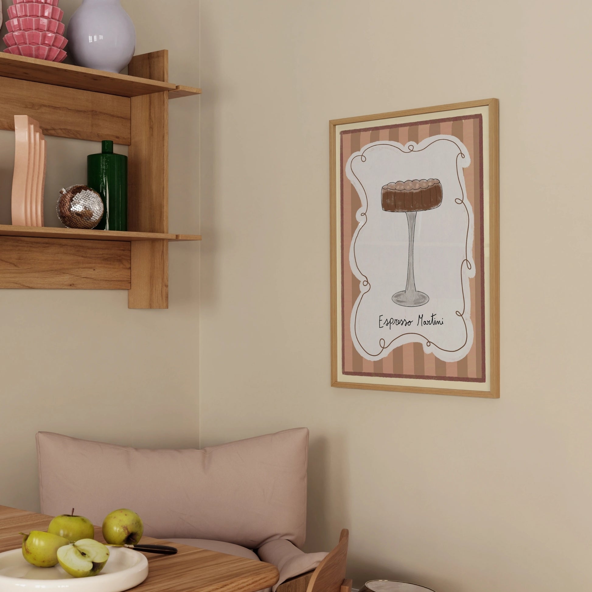 Espresso Martini Cocktail Wall Art