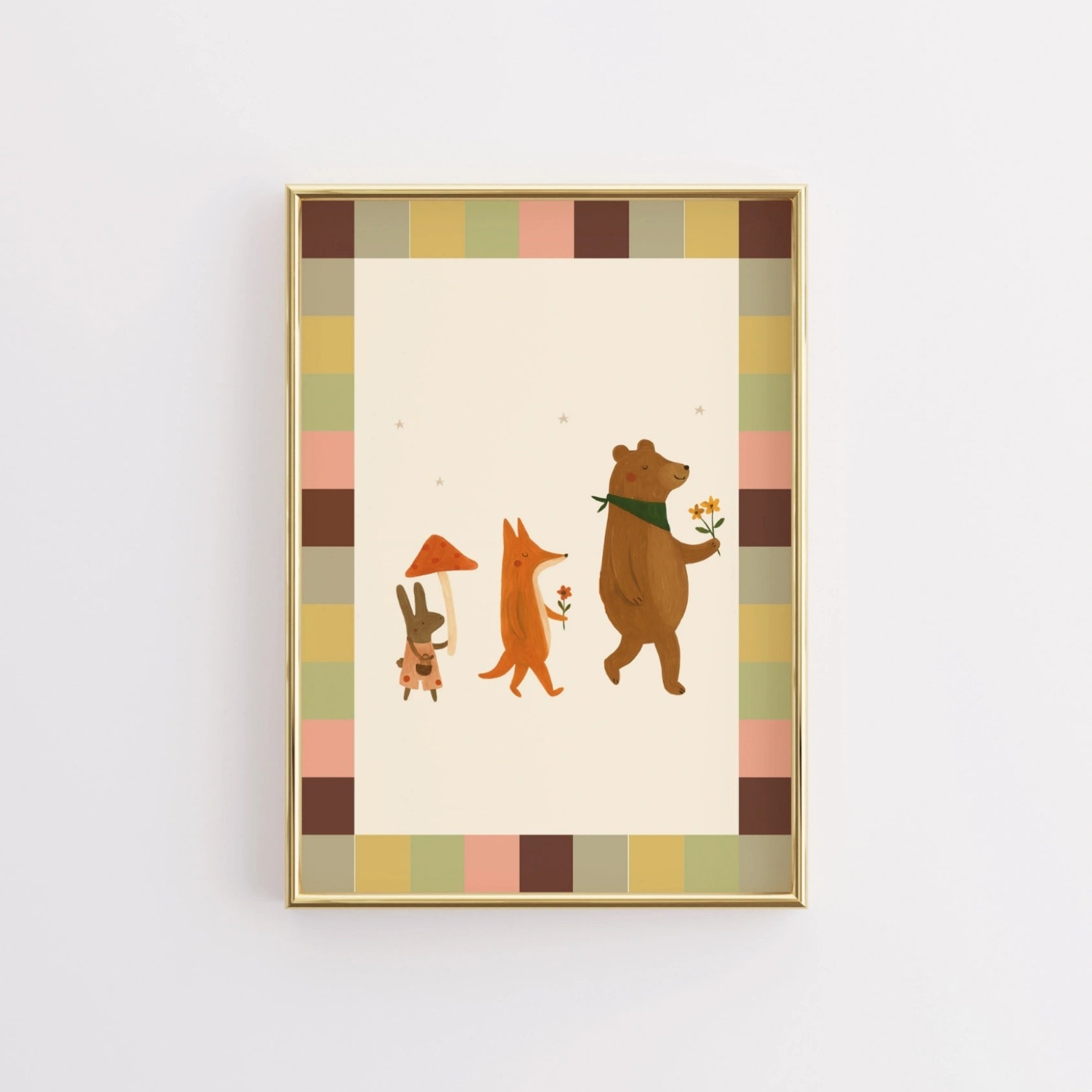 Woodland Friends Print