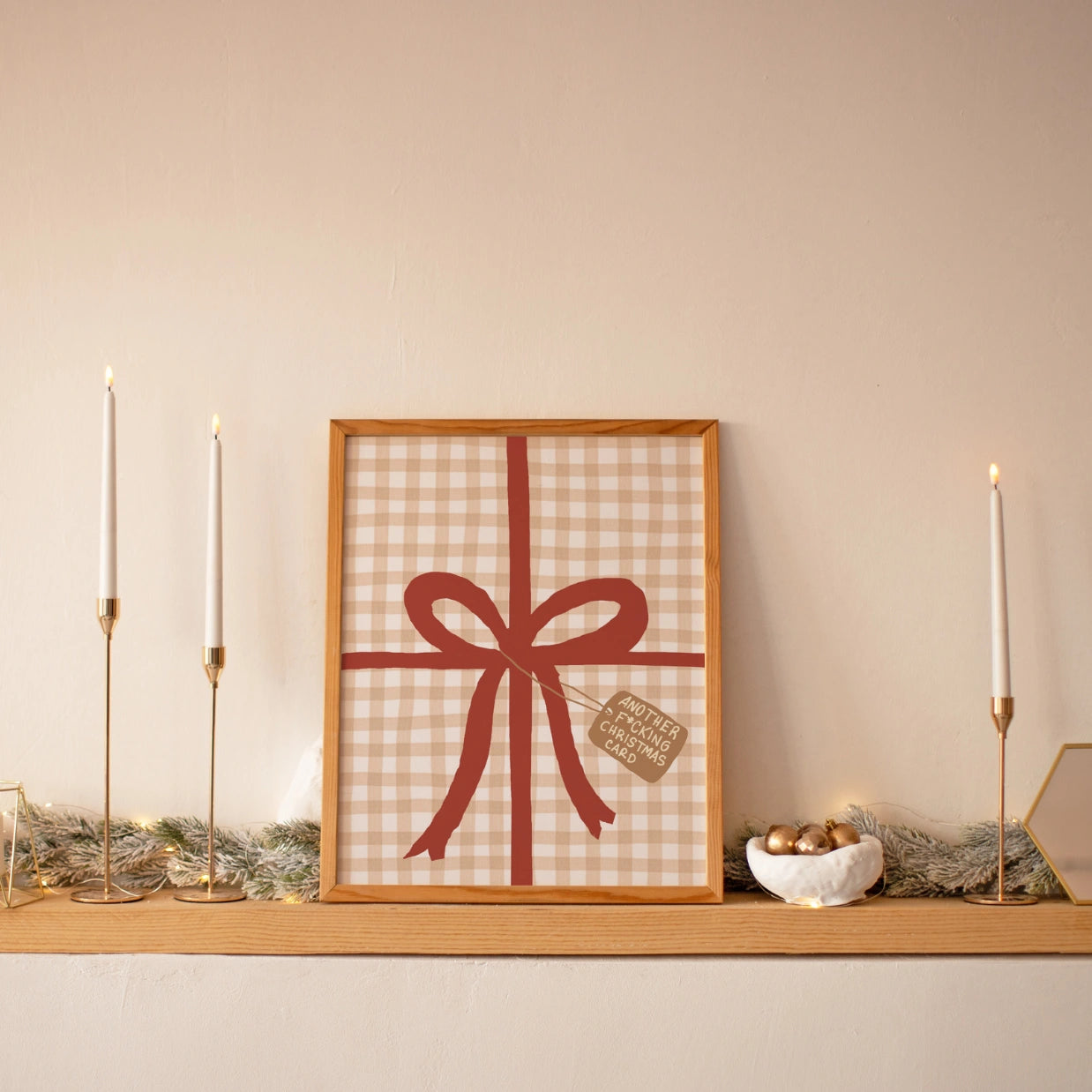 Christmas Gift Wall Art