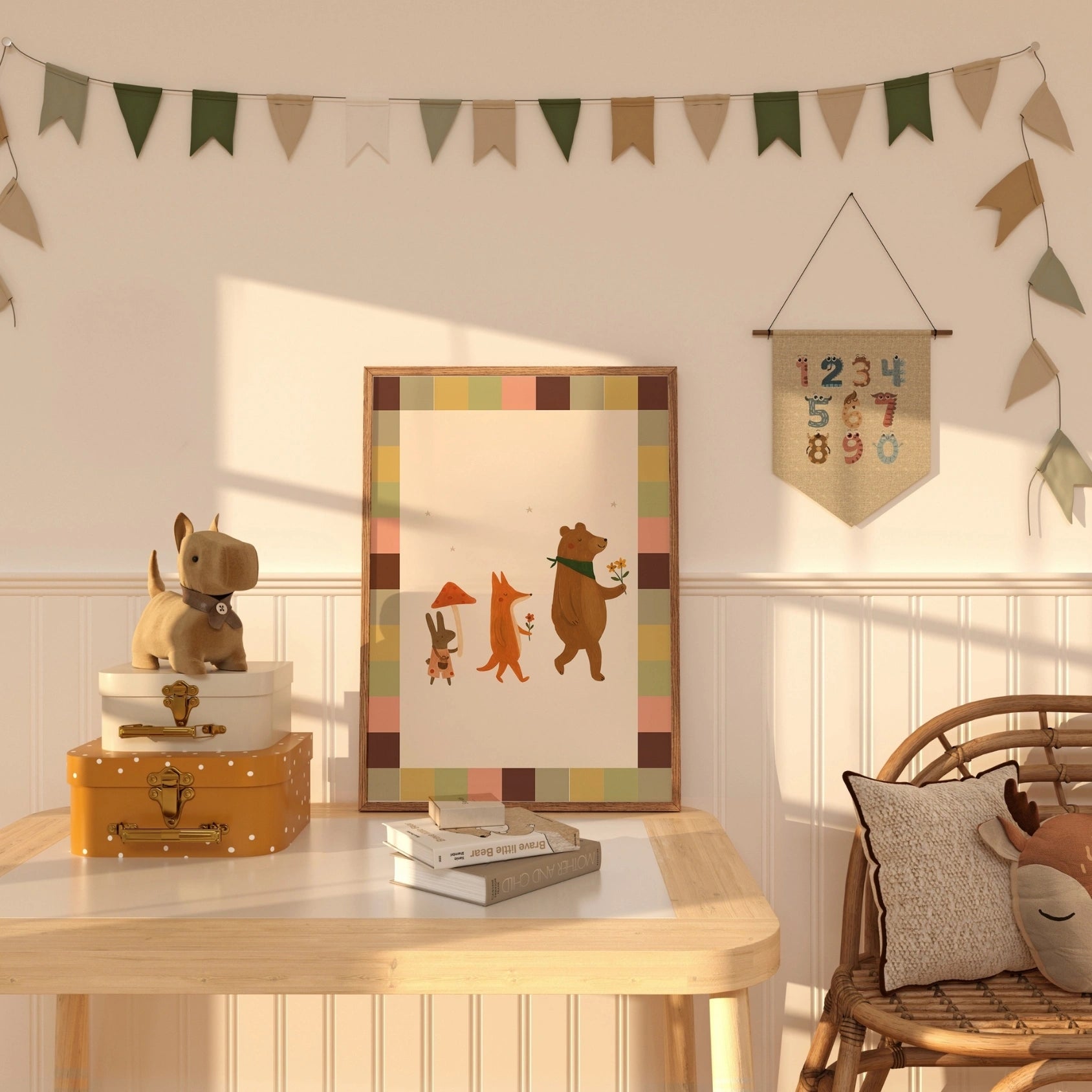 Woodland Friends Print