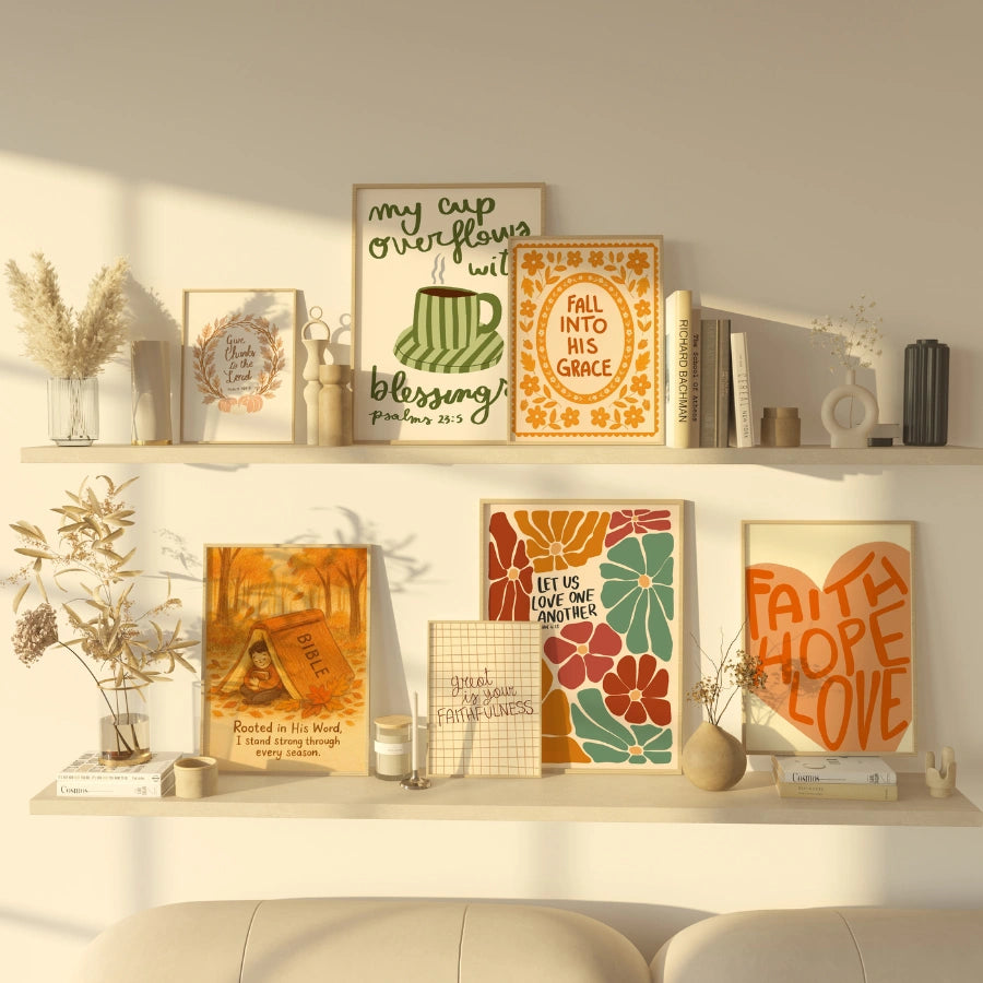 Handmade Cozy Christian, over 100 prints