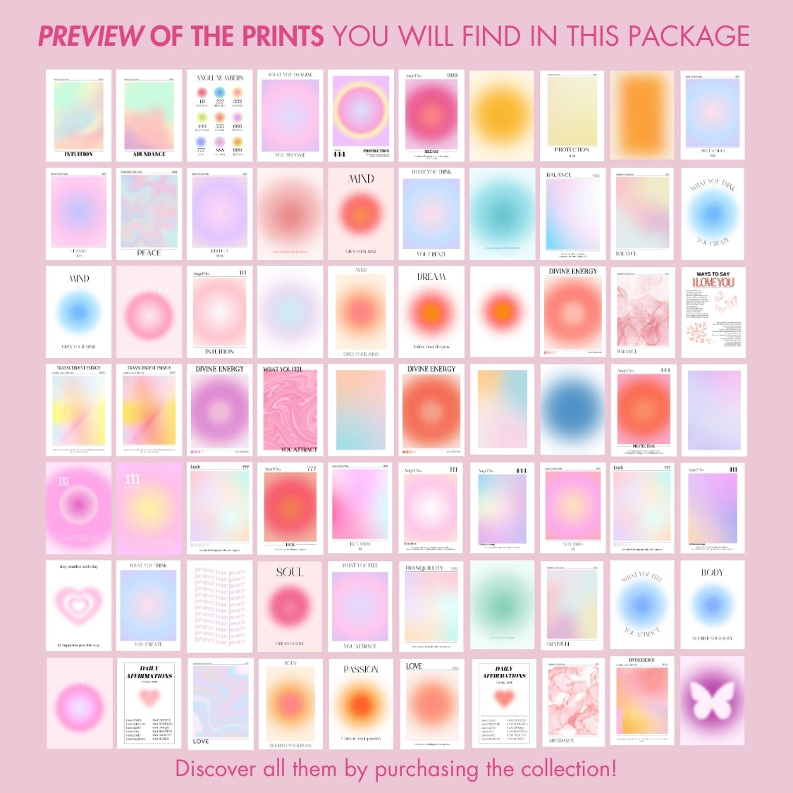 Vibrant Aura, over 200 prints