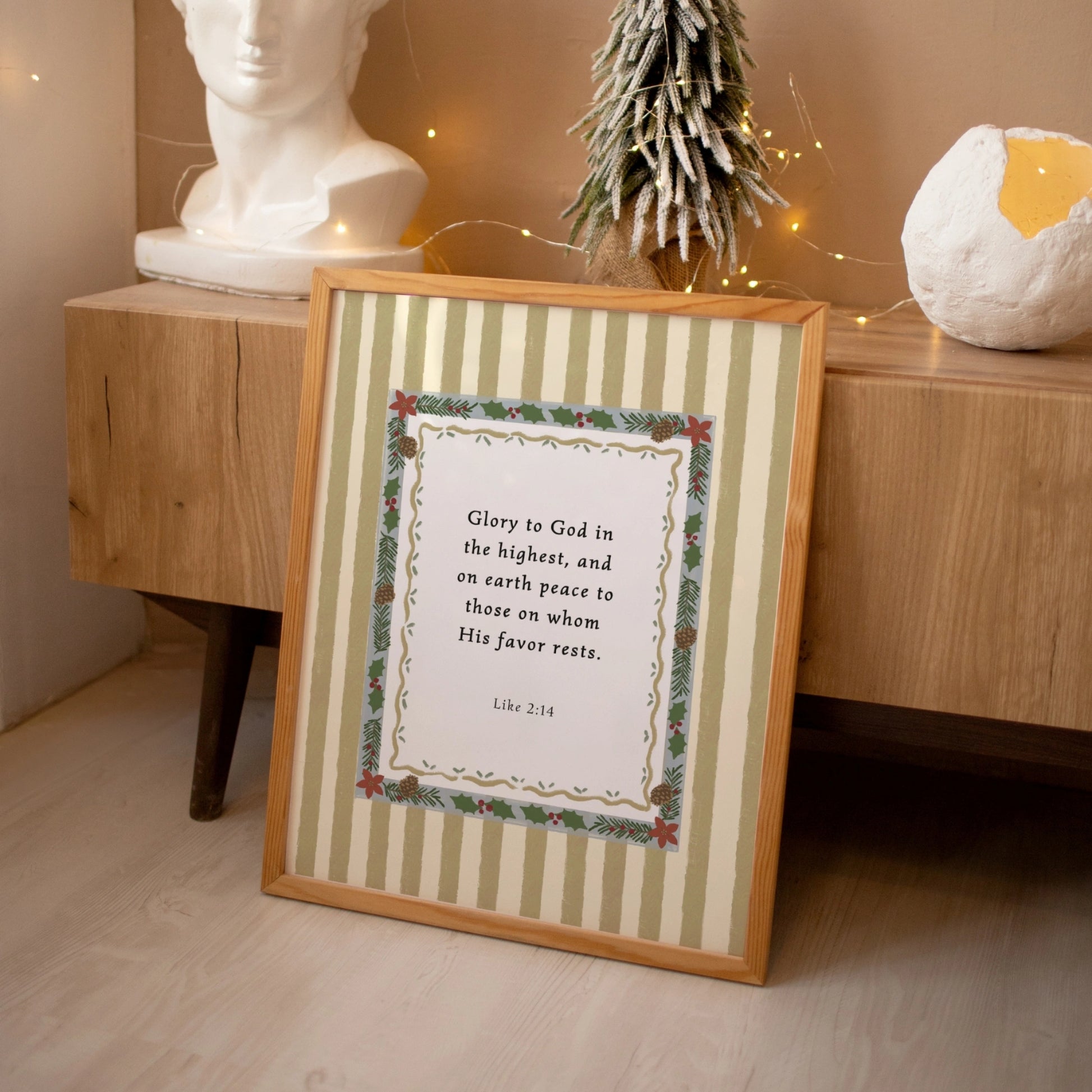 Glory to God in the Highest Christmas Print