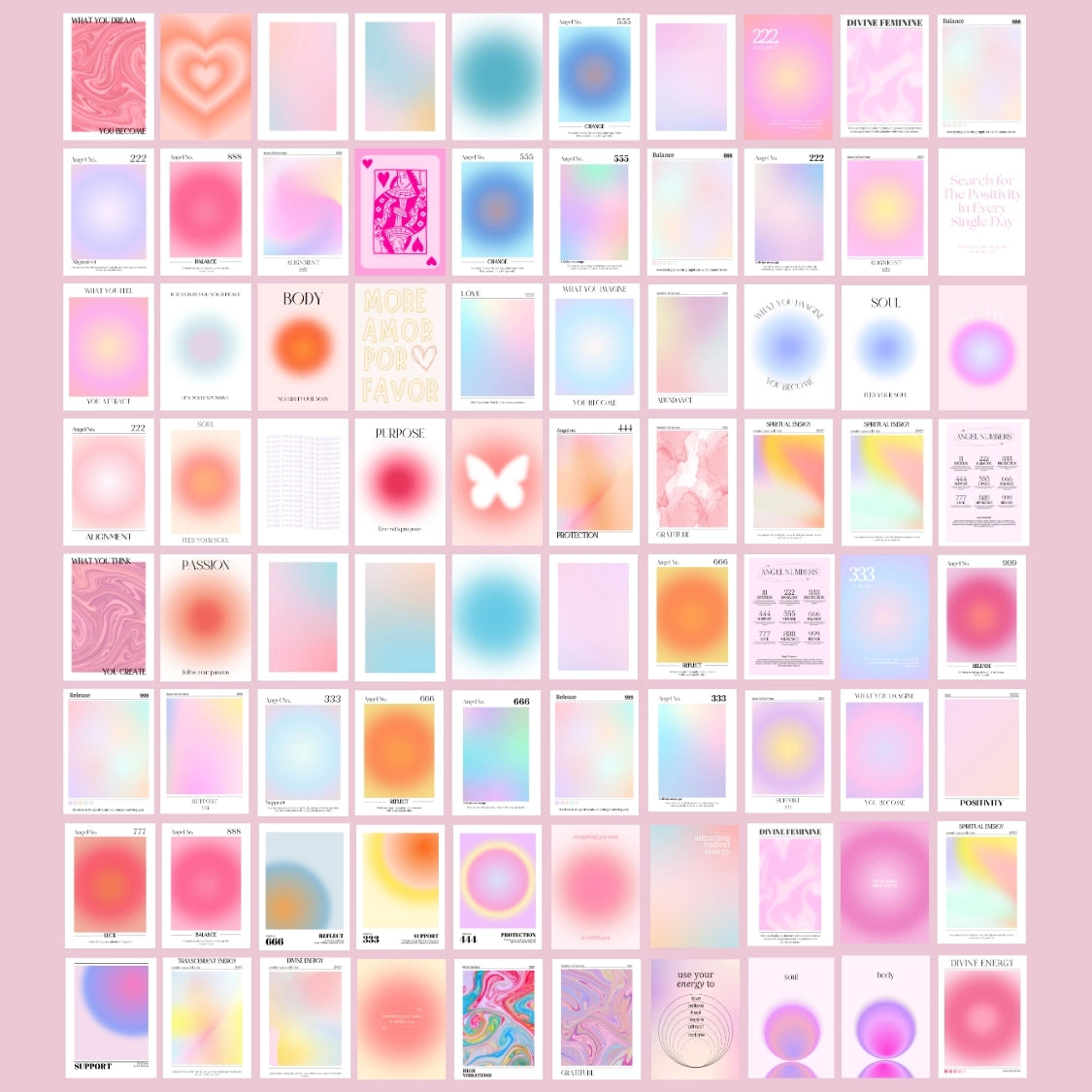 Vibrant Aura, over 200 prints