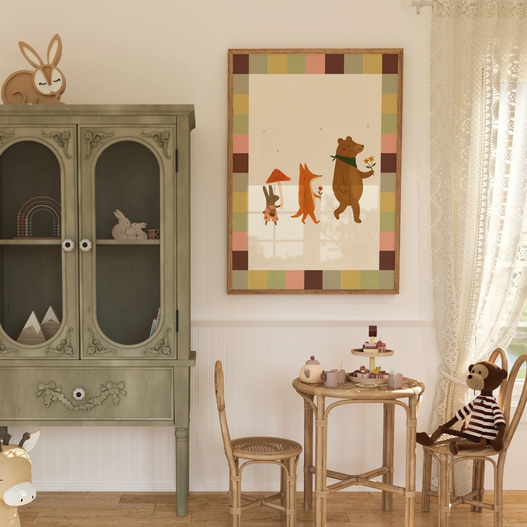 Woodland Friends Print