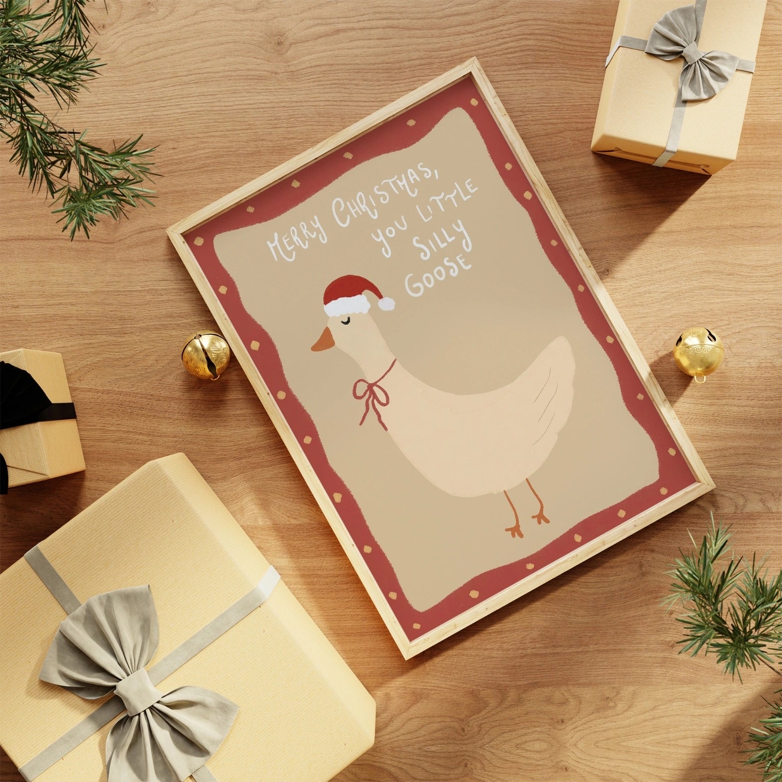 Merry Christmas Silly Goose