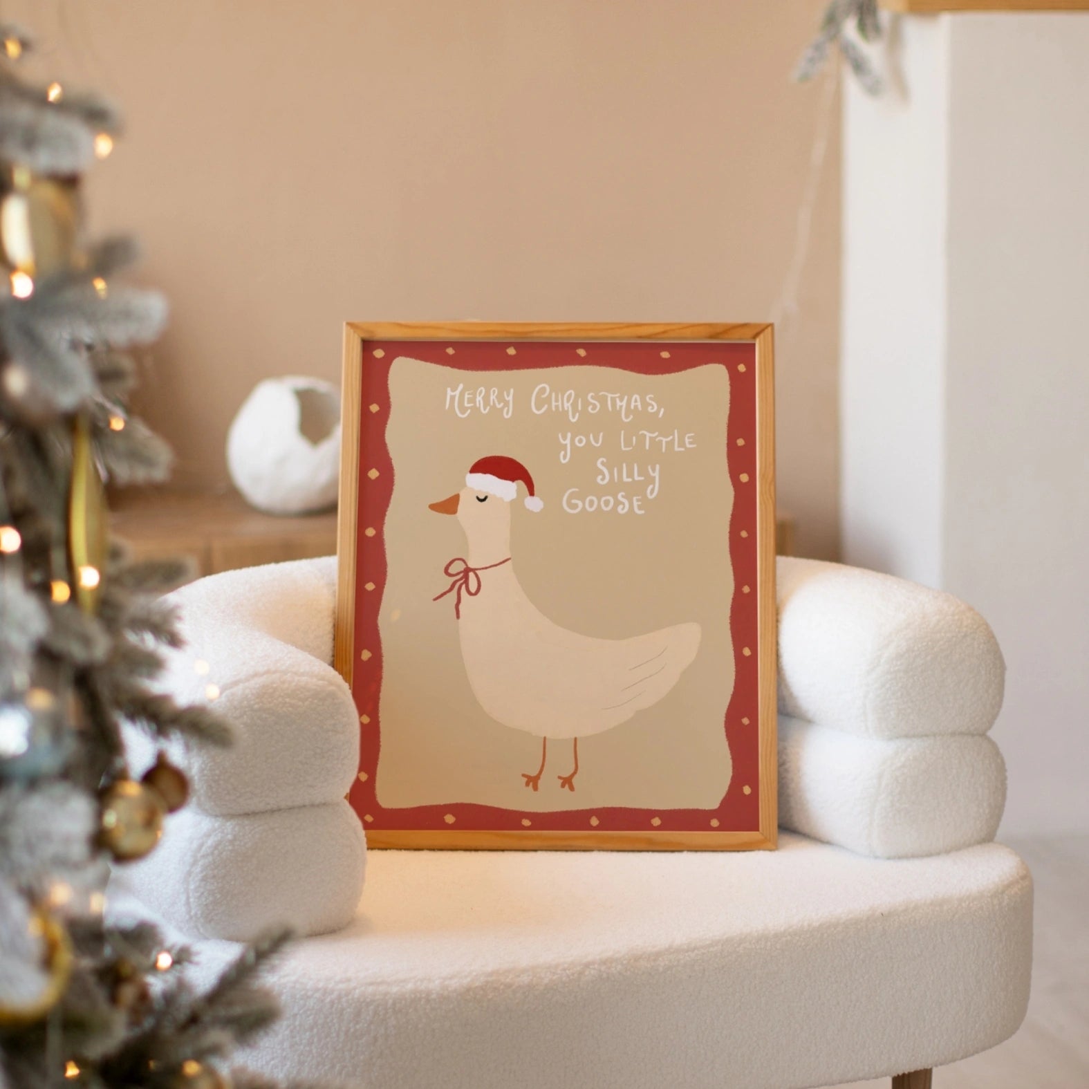 Merry Christmas Silly Goose