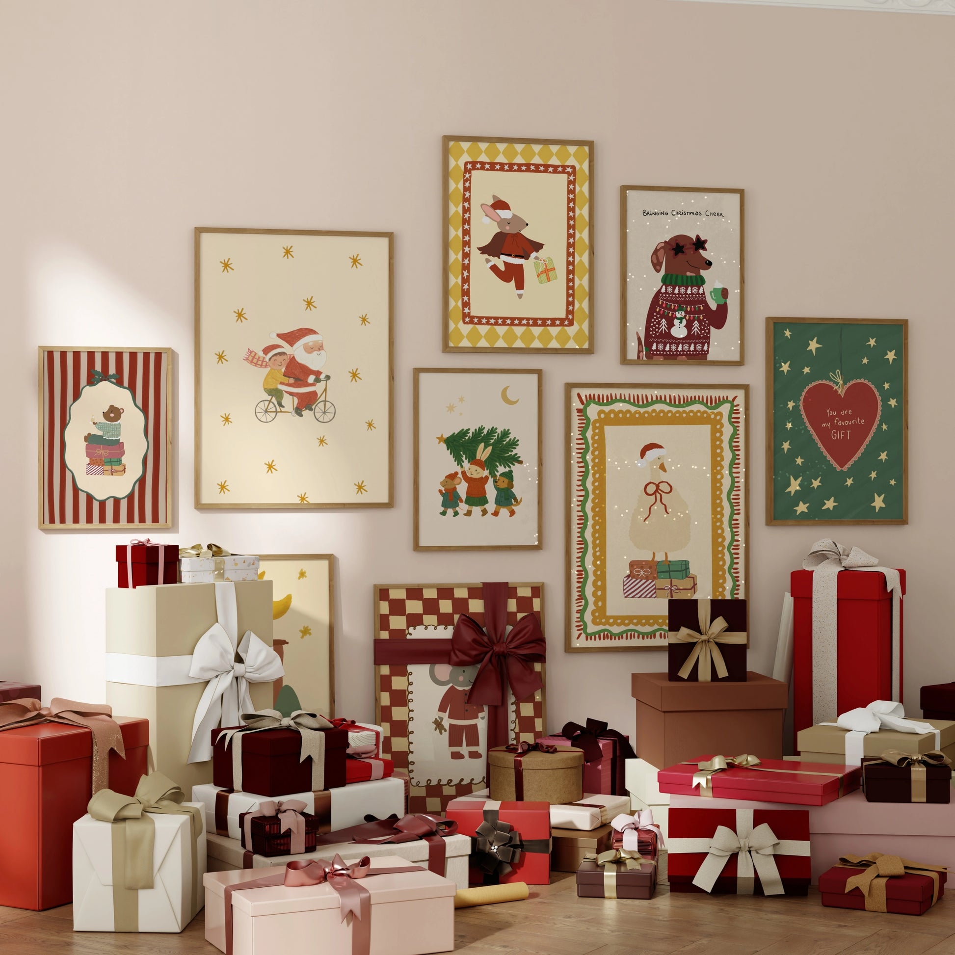 Handmade Christmas Nursery, 60 prints