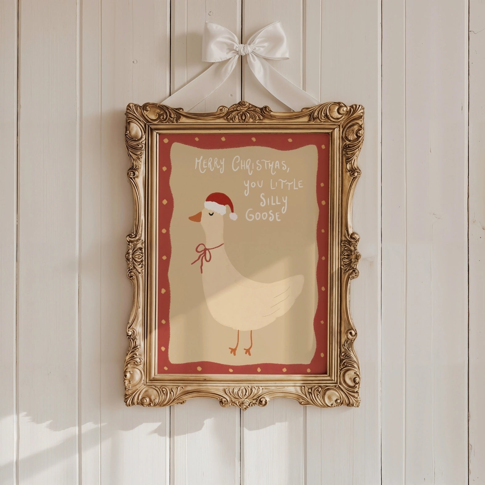 Merry Christmas Silly Goose