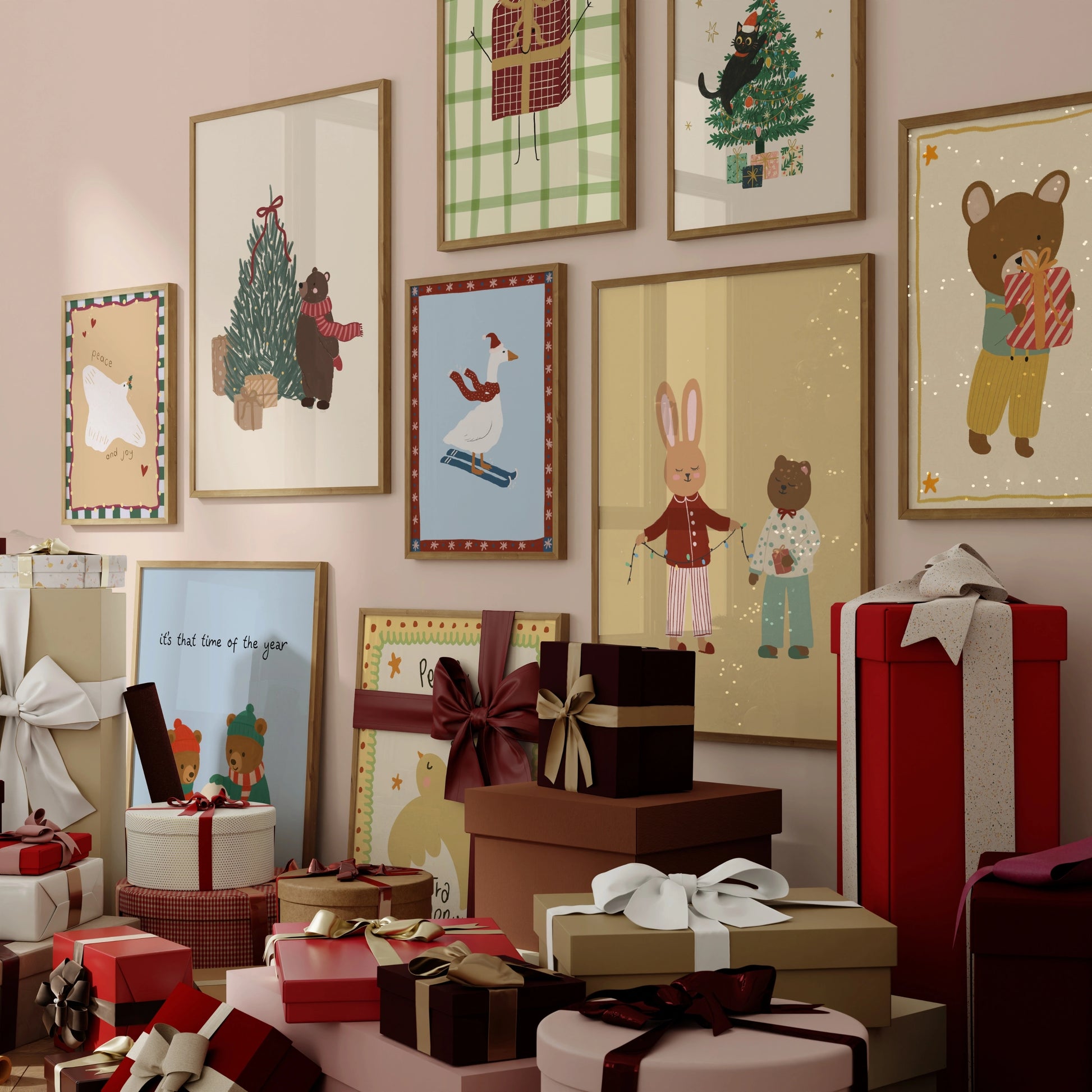 Handmade Christmas Nursery, 60 prints