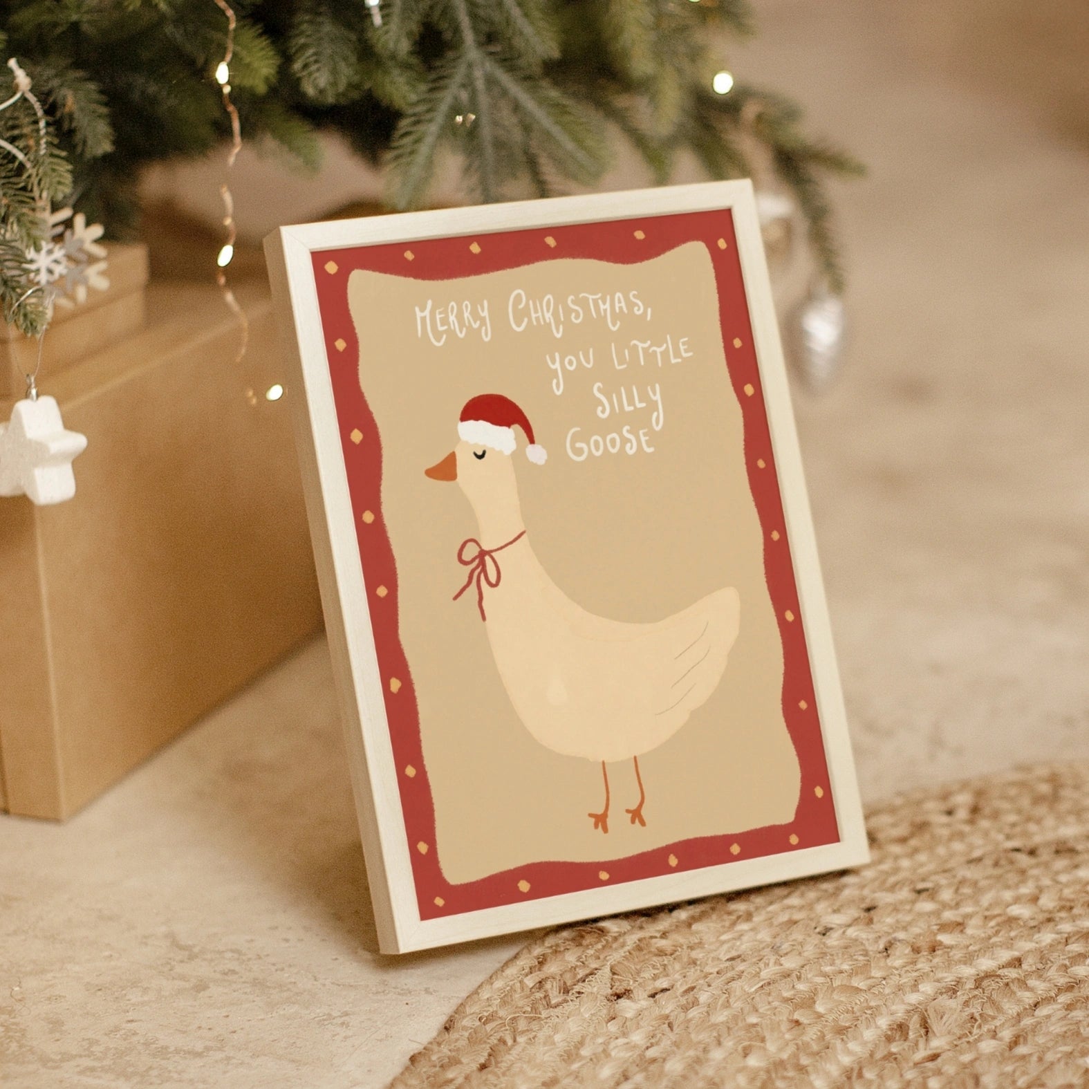 Merry Christmas Silly Goose