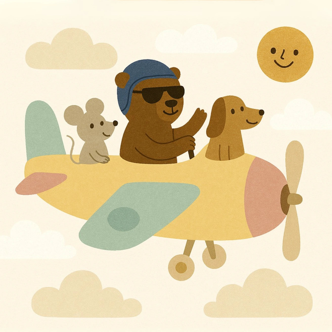 Little Explorer Nursery Print