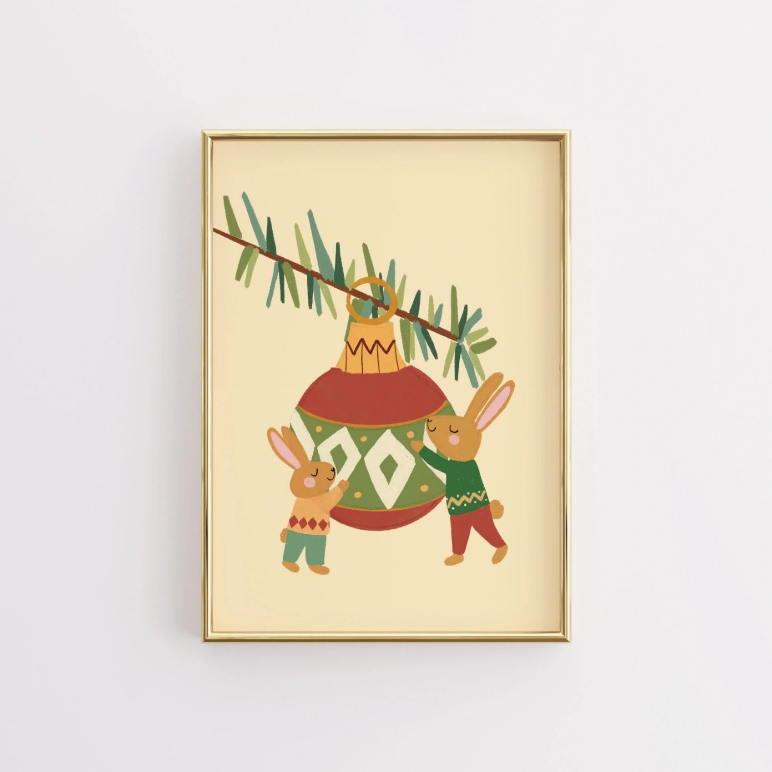 Coniglietto di Natale